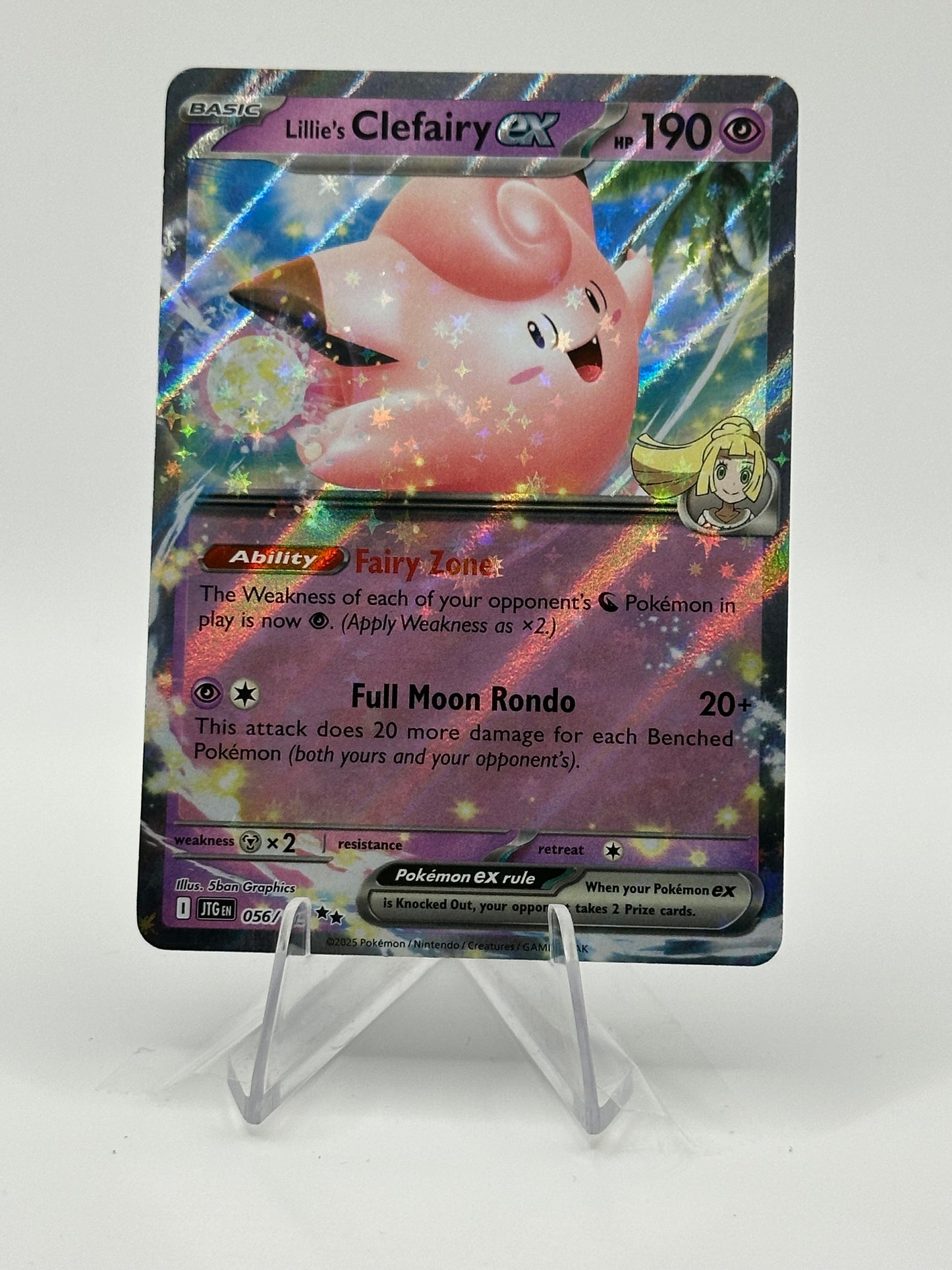 Journey Together- Lillie’s Clefairy EX- 056/159