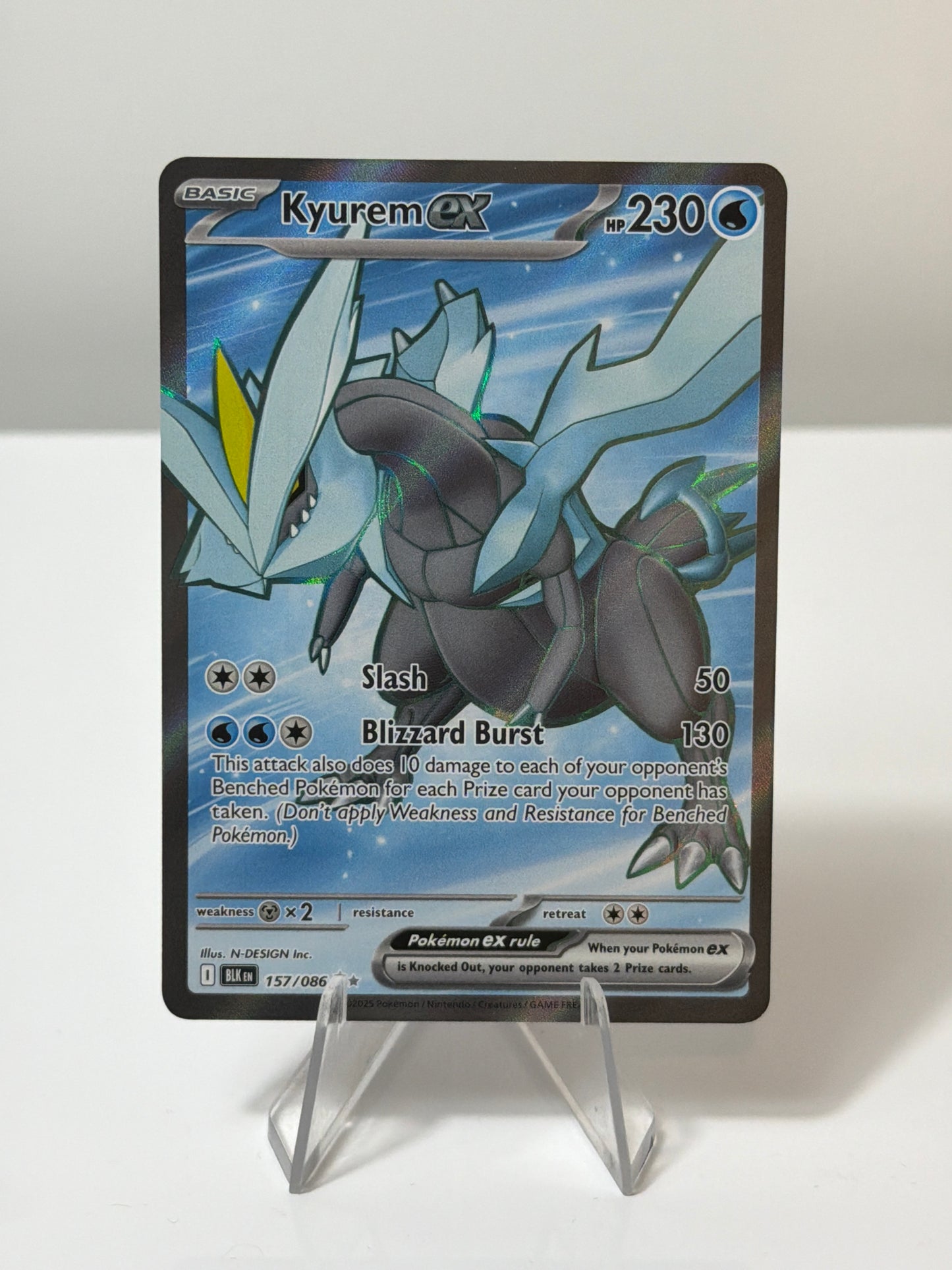 Black Bolt (English) - Kyrurem Ex- 157/086