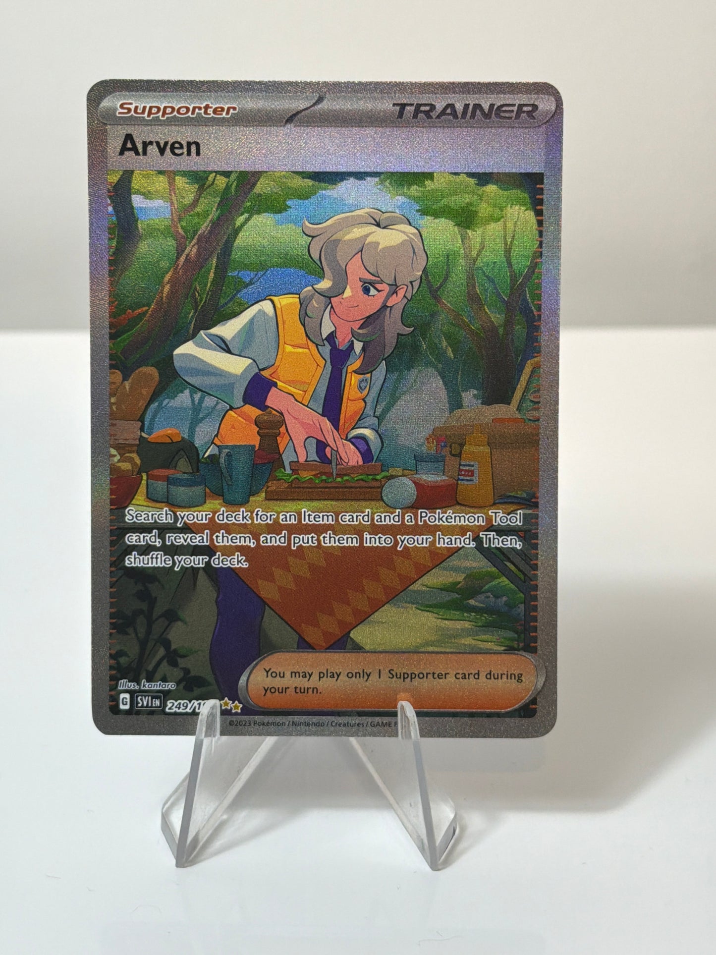 Scarlet & Violet Base - Arven - 249/198