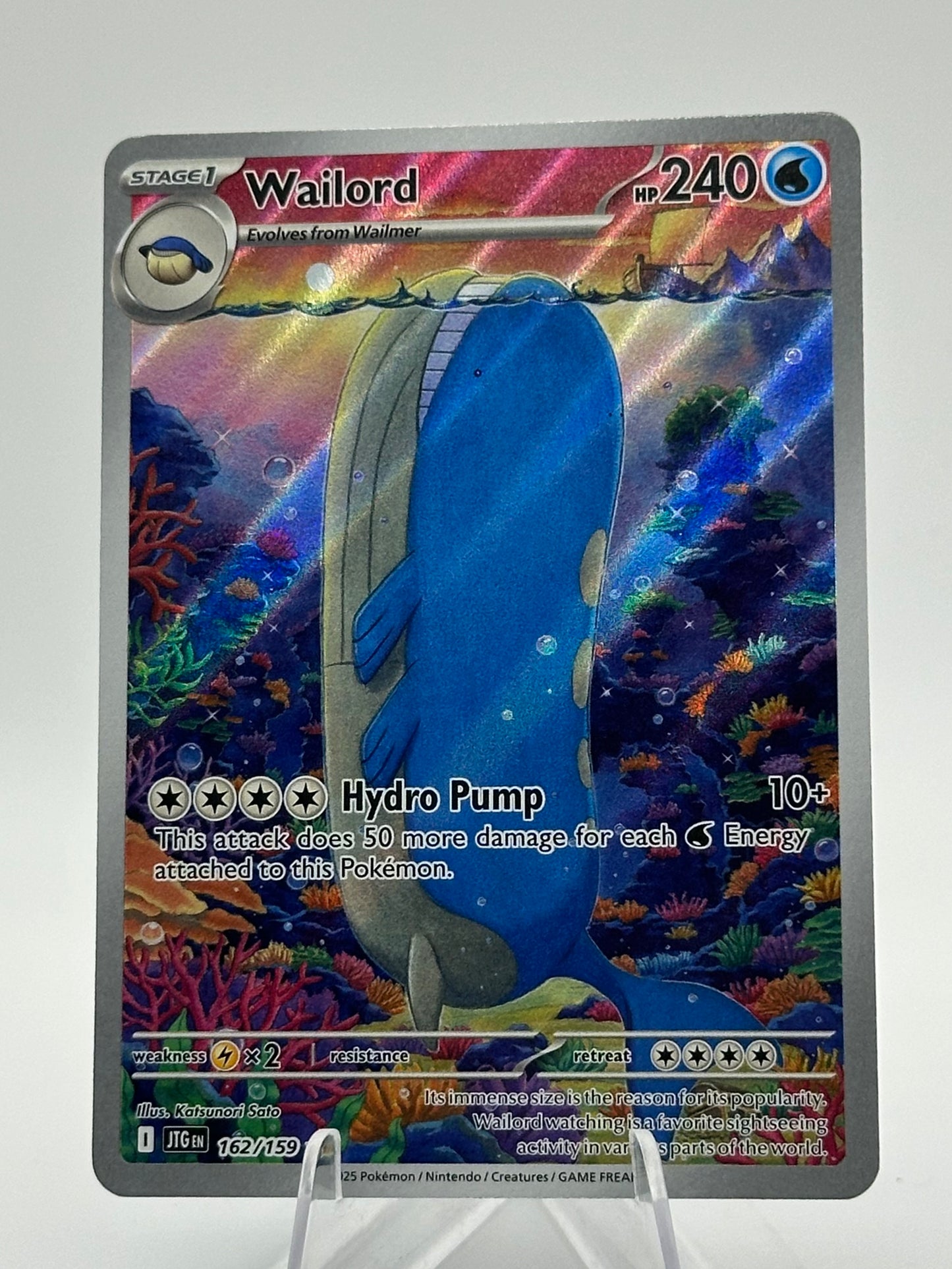 Journey Together- Wailord- 162/159