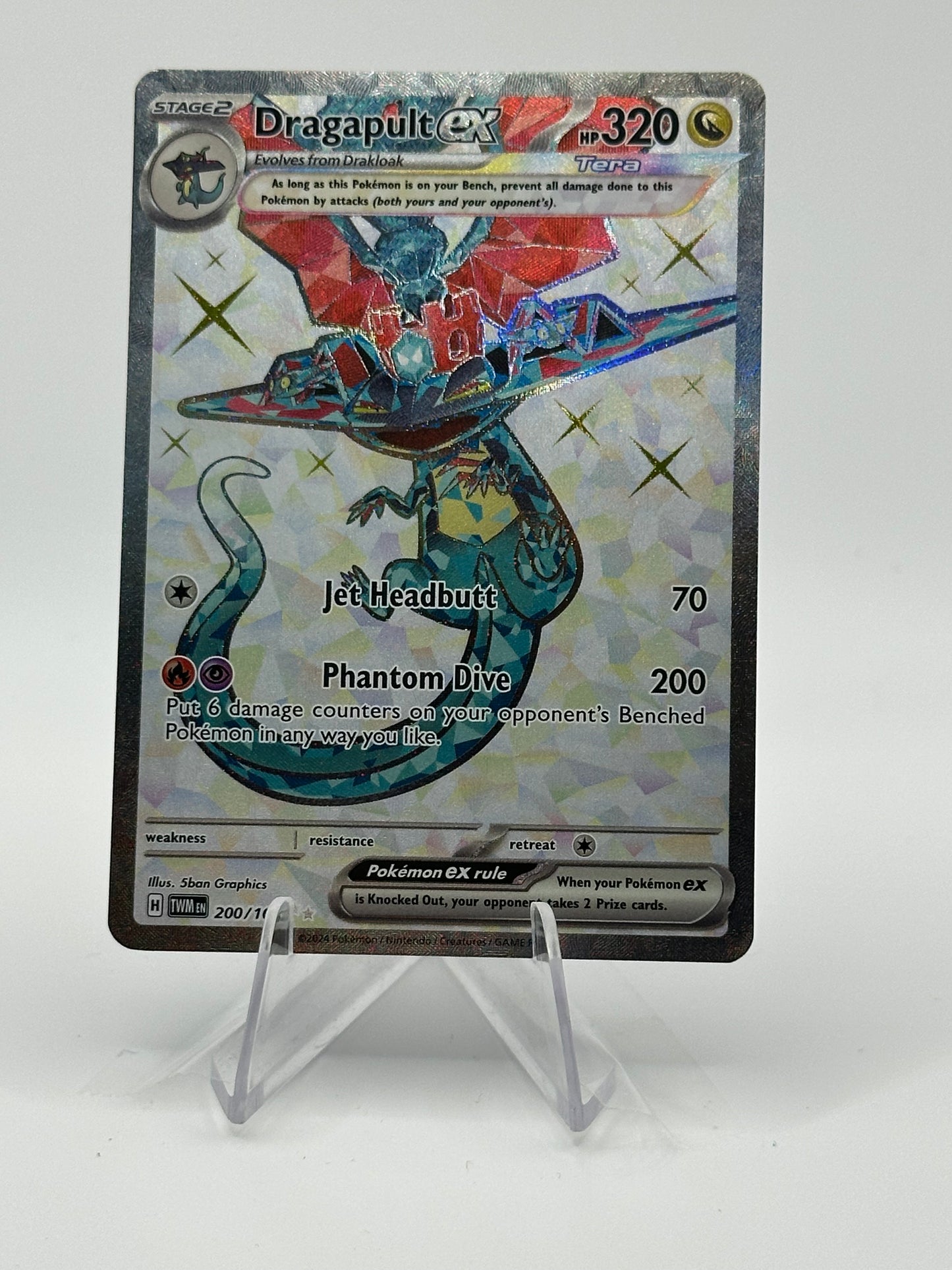 Twilight Masquerade - Dragapult Ex- 200/167