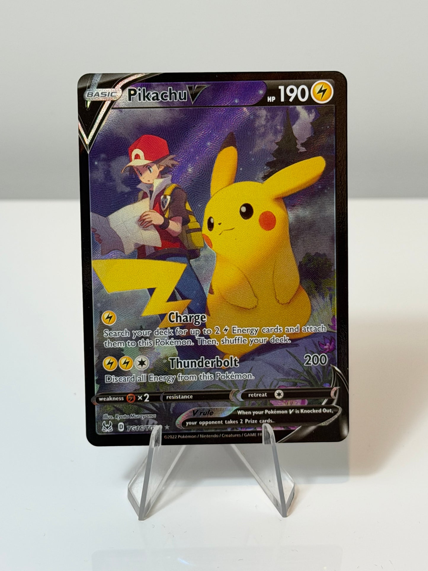 Lost Origin- Pikachu V- TG16/TG30