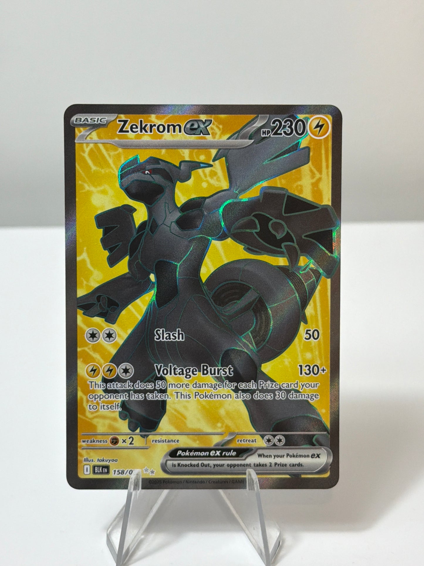 Black Bolt (English) -Zekrom EX- 158/086