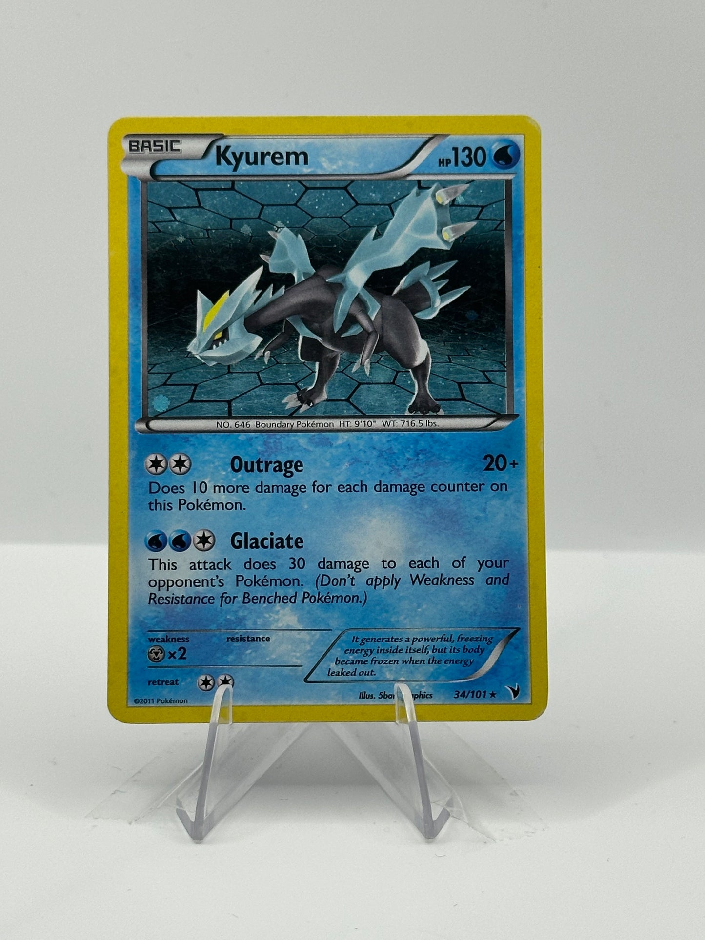 Nobel Victories- Kyurem Holo- 34/101