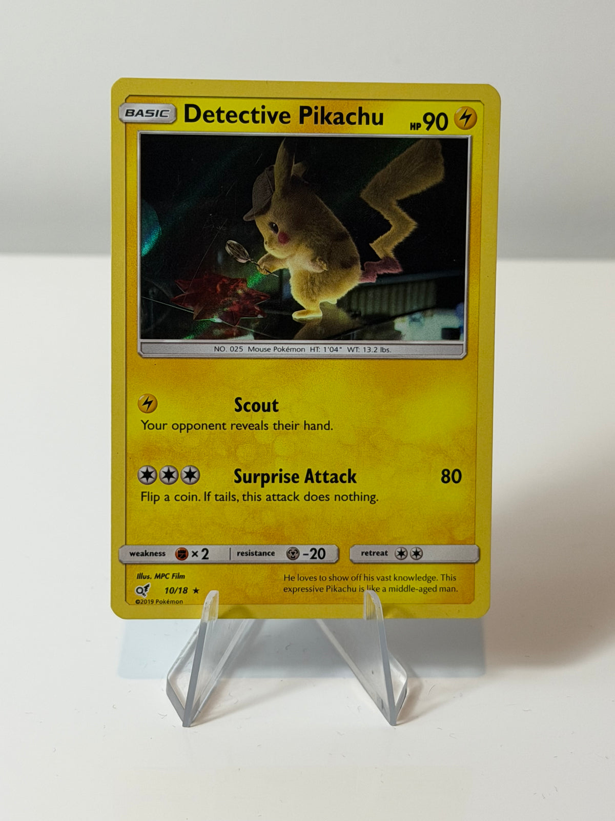 Detective Pikachu- Pikachu- 10/18