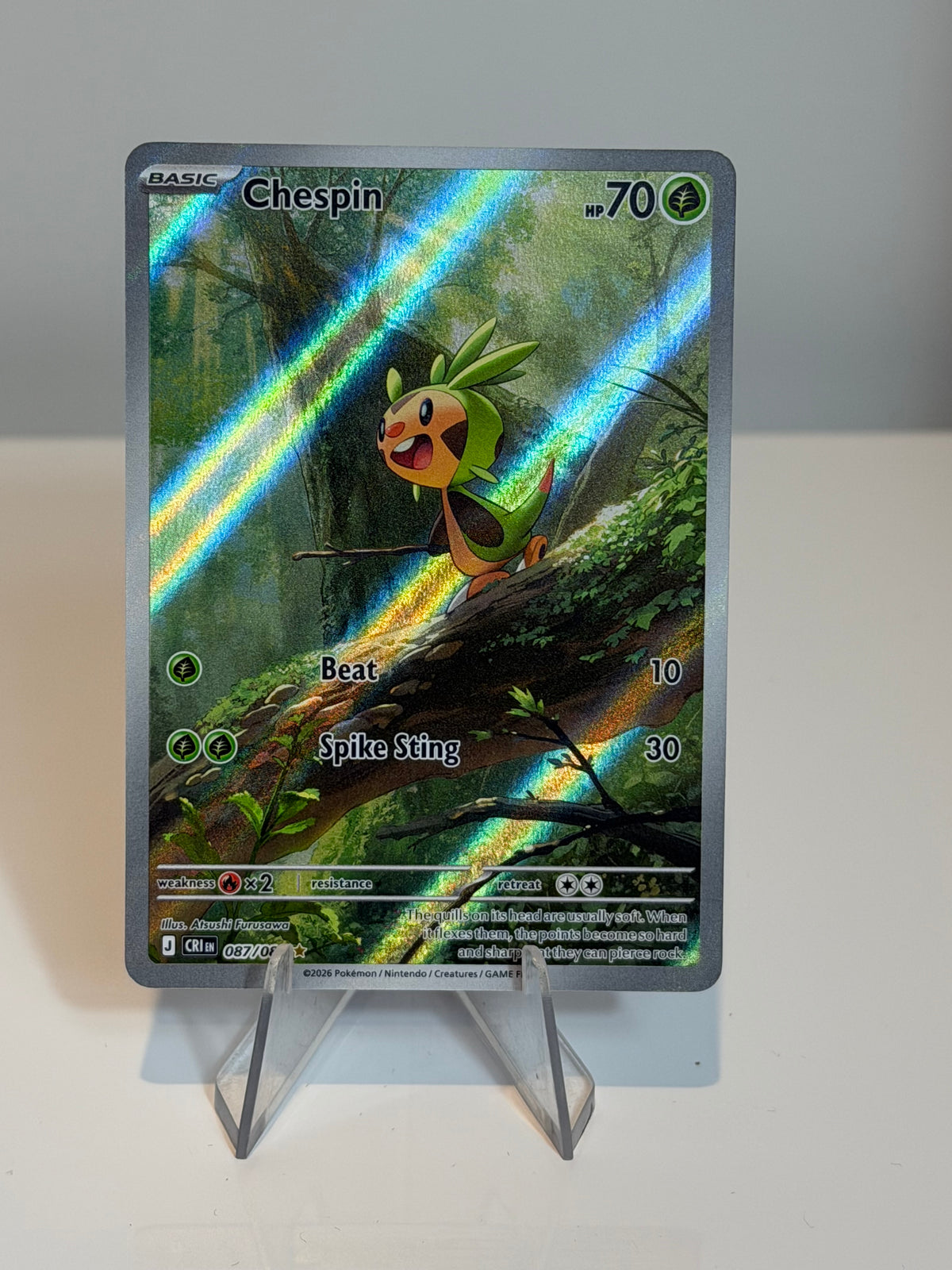 Chaos Rising -Chespin - 087/086