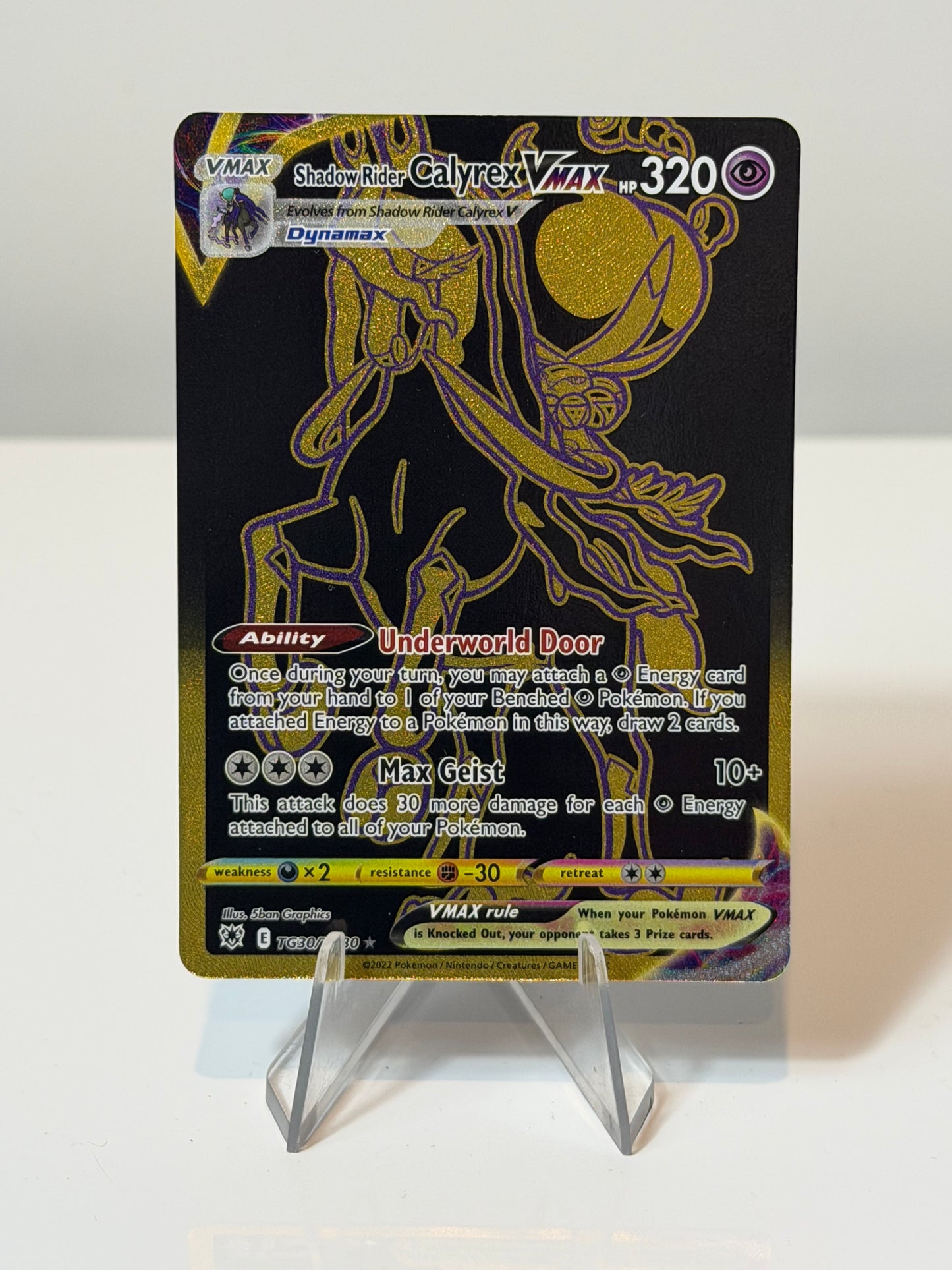 Astral Radiance -Shadow Rider Calyrex Vmax -TG30/TG30