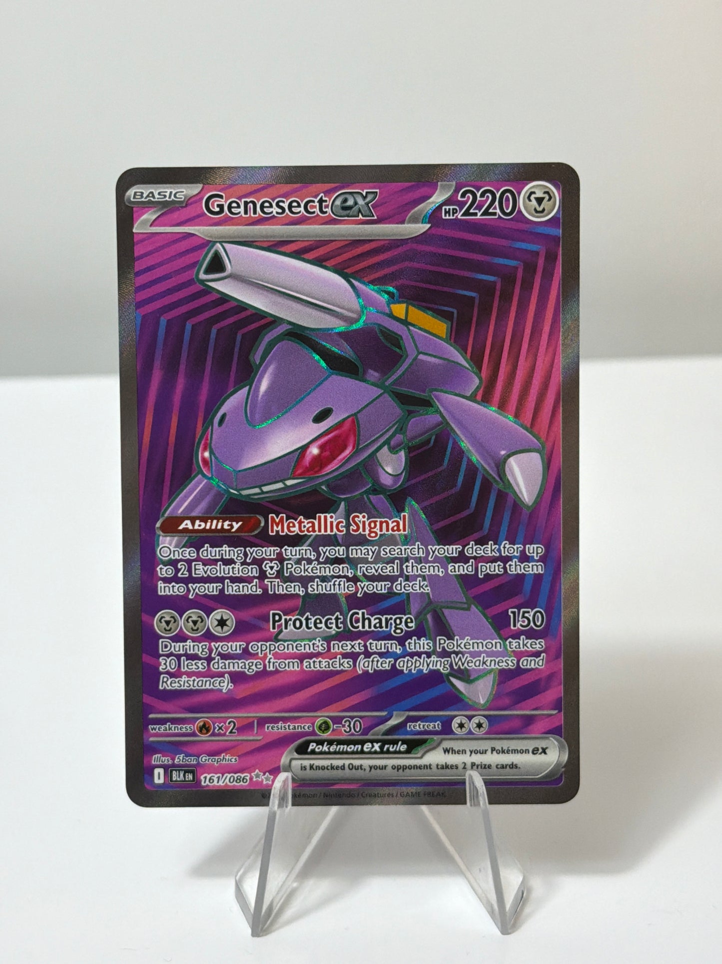 Black Bolt (English) - Genesect Ex- 161/086