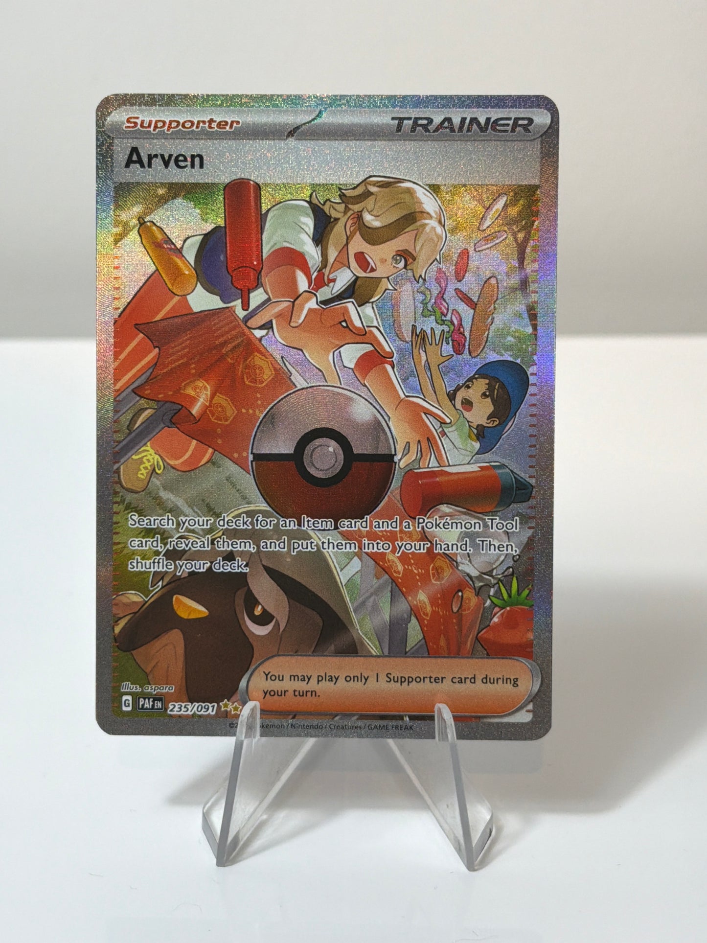 Paldean Fates- Arven- 235/091