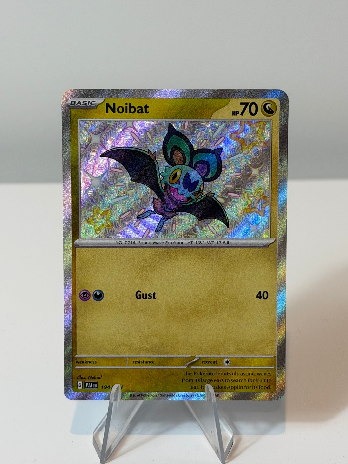 Paldean Fates- Noibat- 194/091