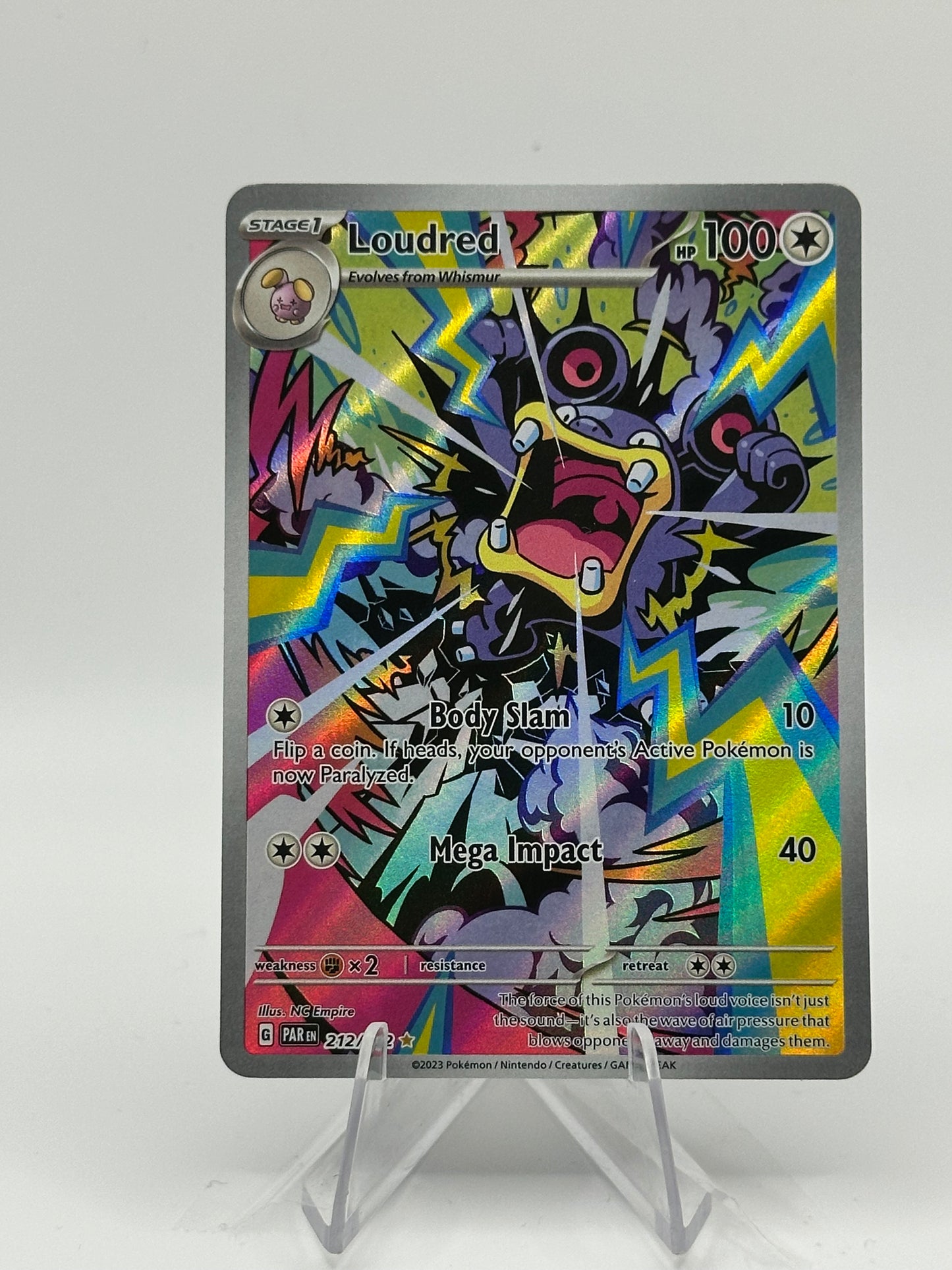 Paradox Rift- Loudred - 212/182