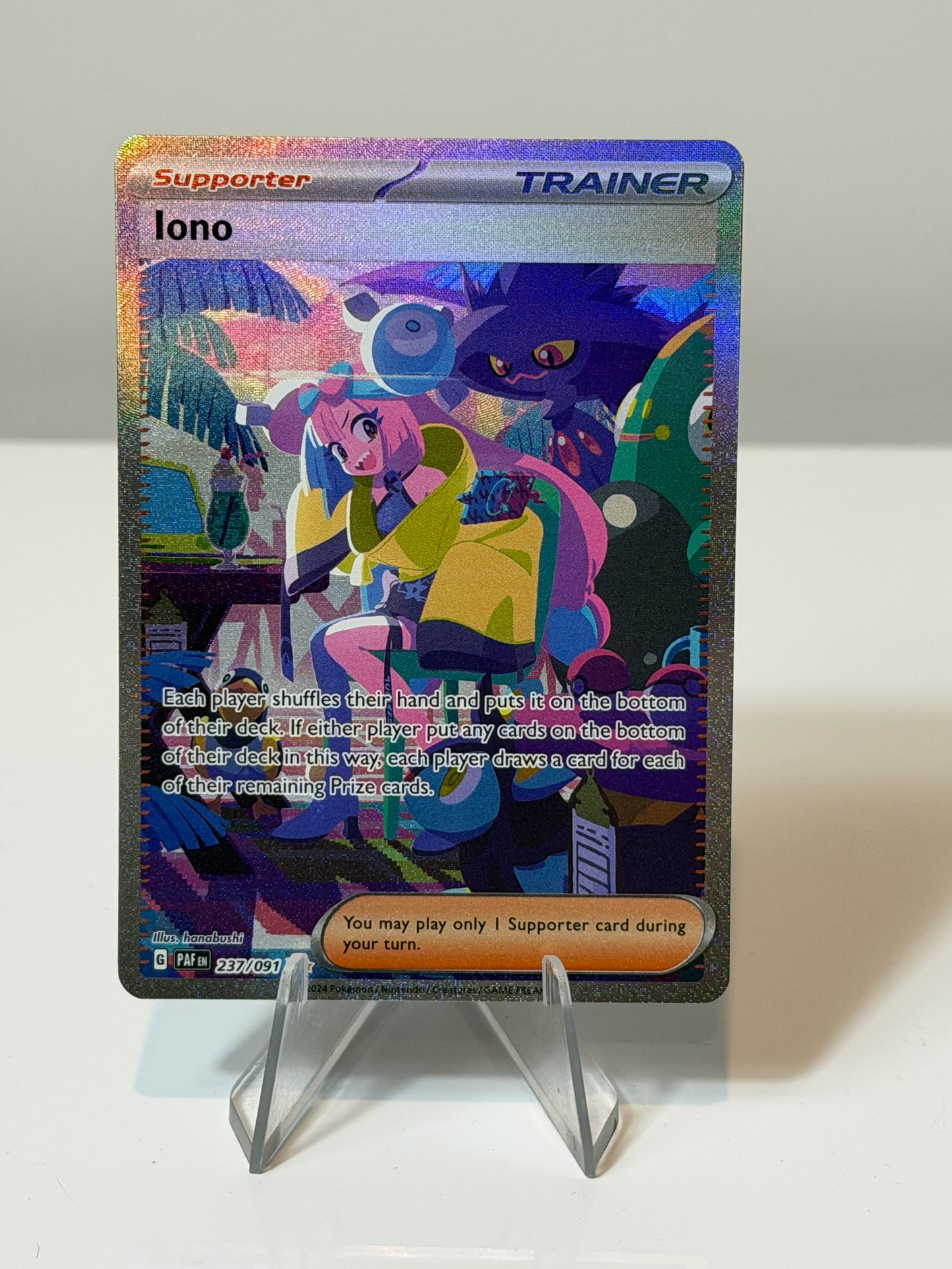 Paldean Fates - Iono- 237/091