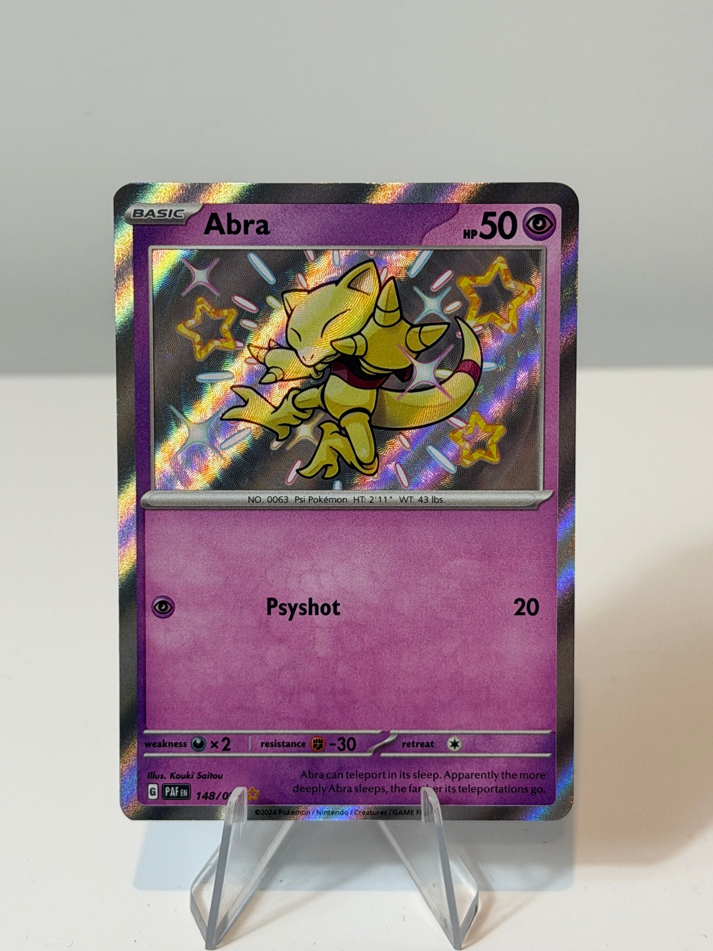 Paldean Fates- Abra- 148/091