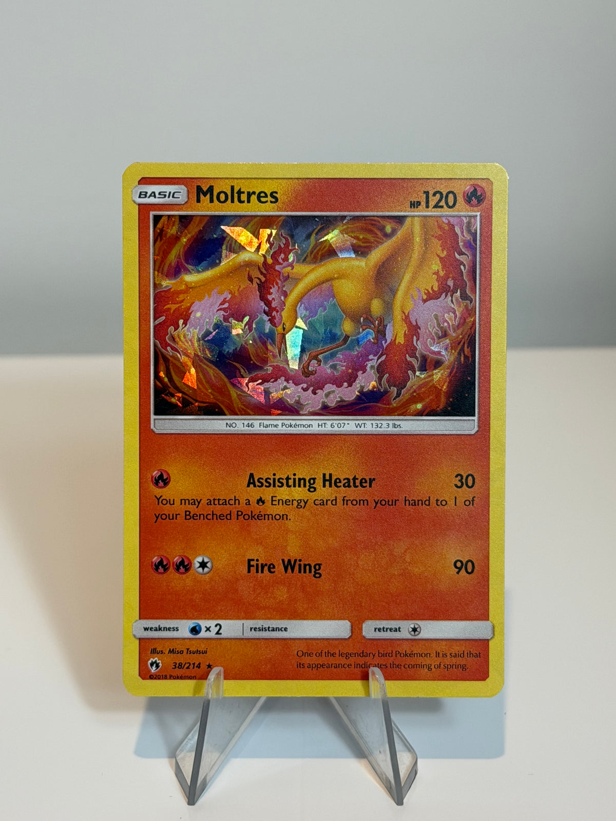Lost Thunder - Moltres (Cracked Ice) - 38/214