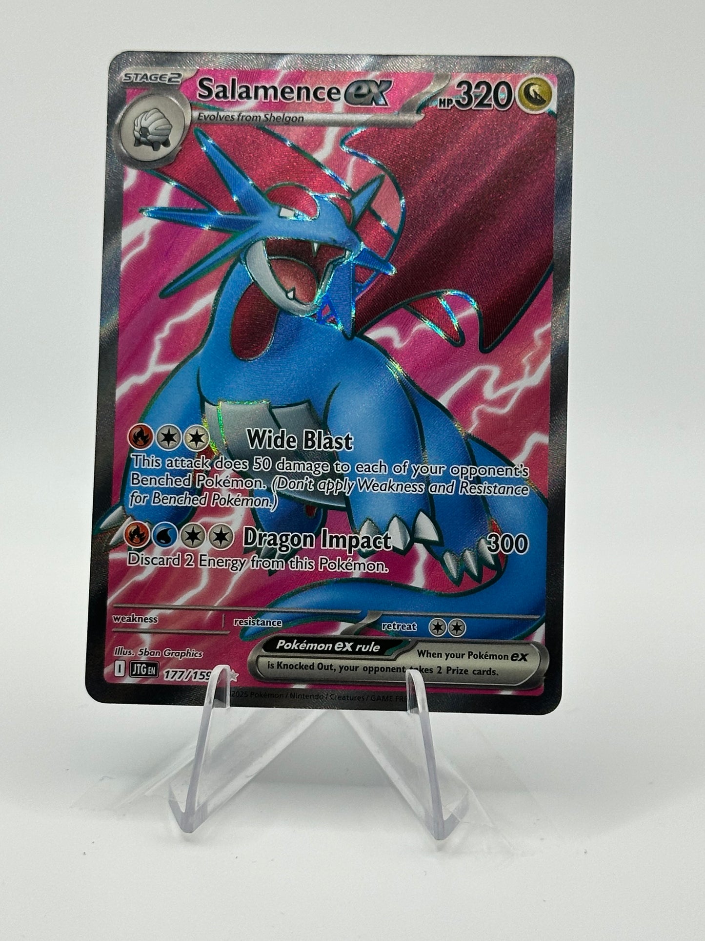 Journey Together- Salamence Ex- 177/159