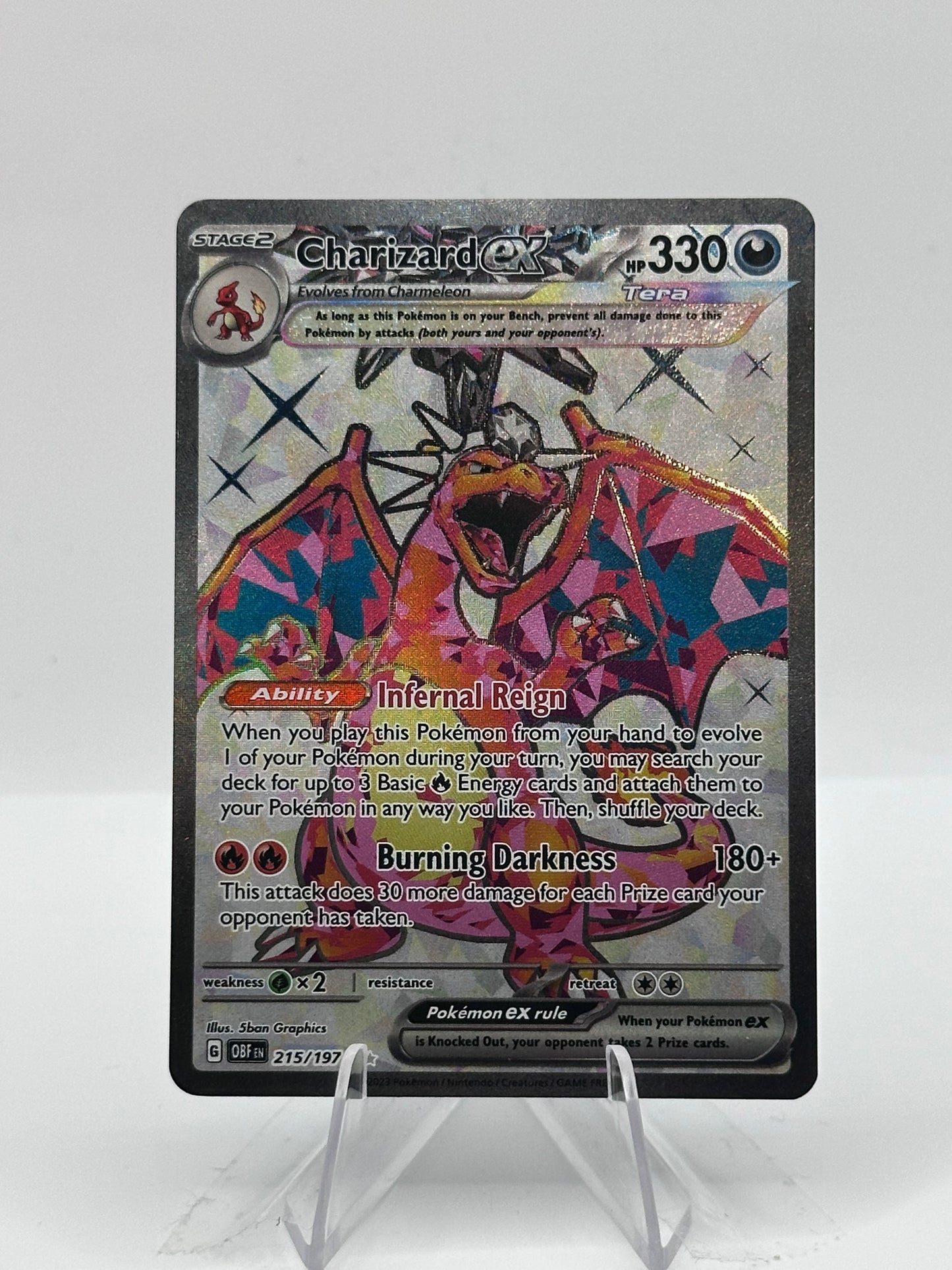 Obsidian Flames - Charizard Ex - 215/197