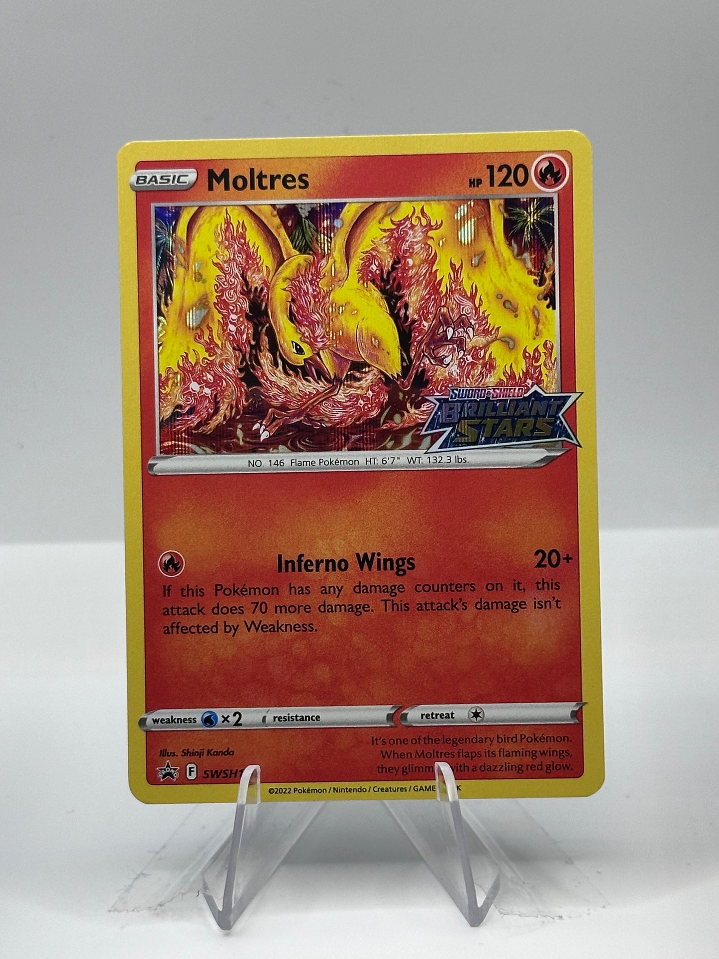 Black Star Promo - Moltres Stamped- SWSH185