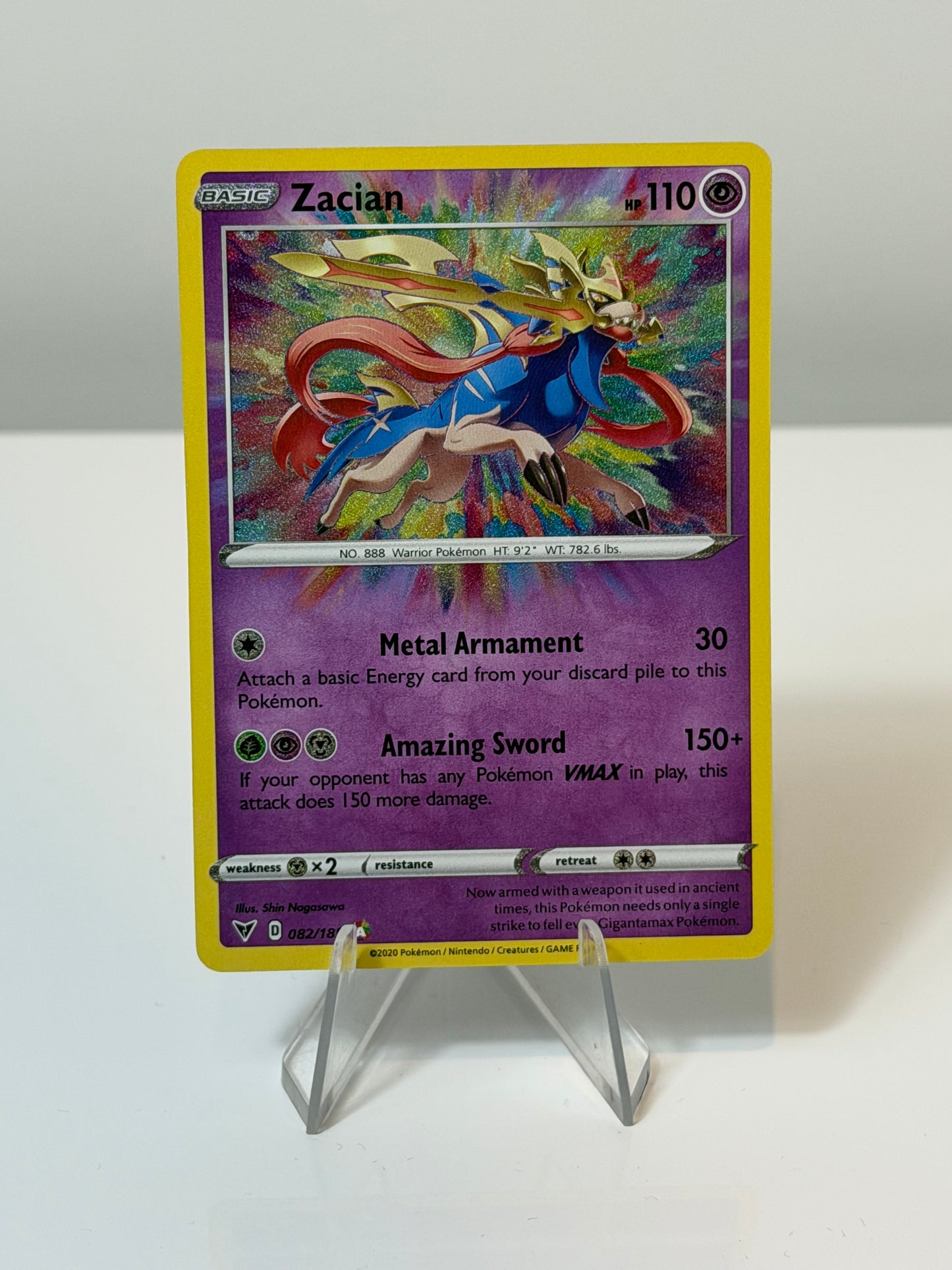 Vivid Voltage- Zacian- 082/185