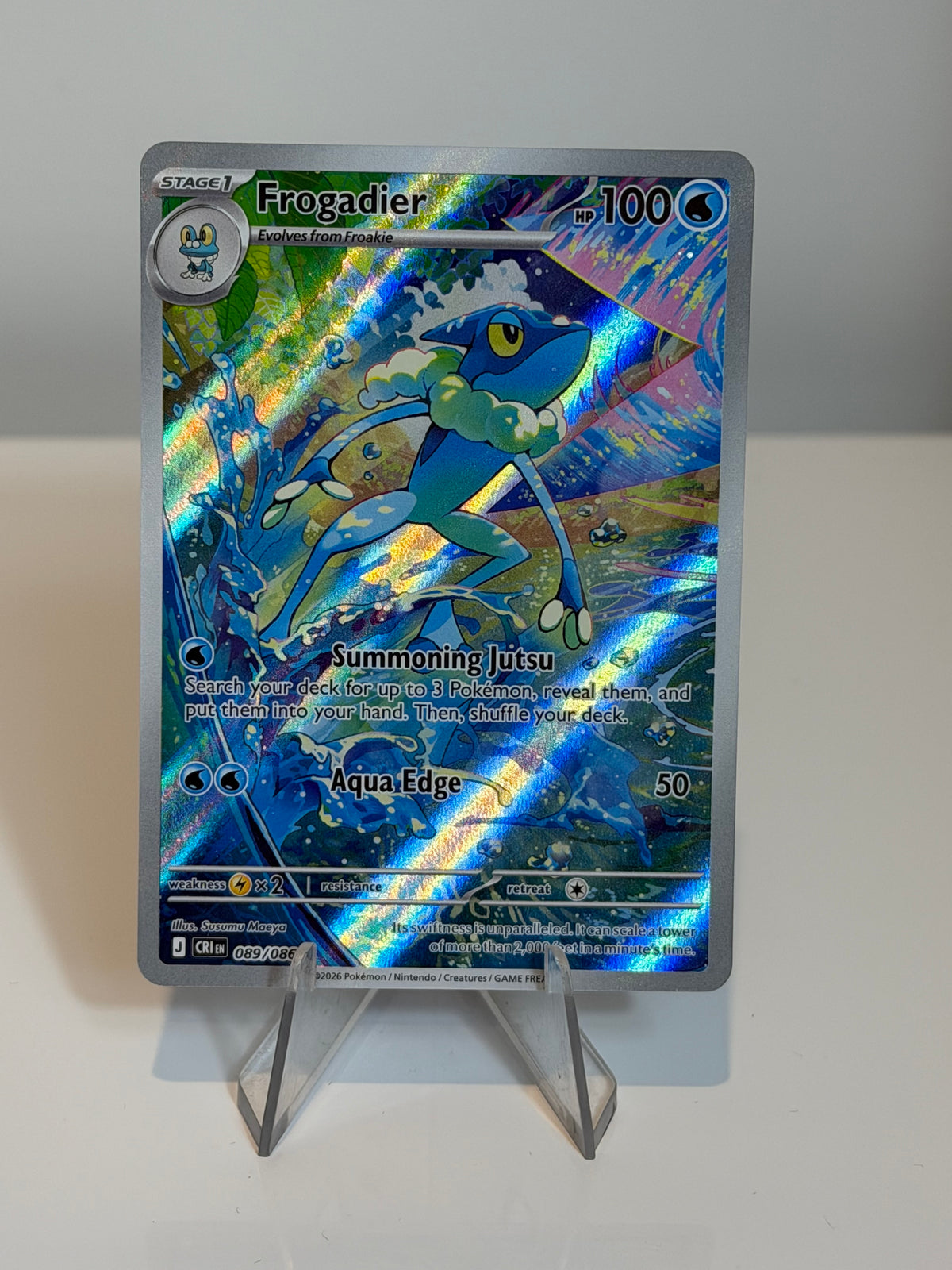 Chaos Rising -Frogadier - 089/086
