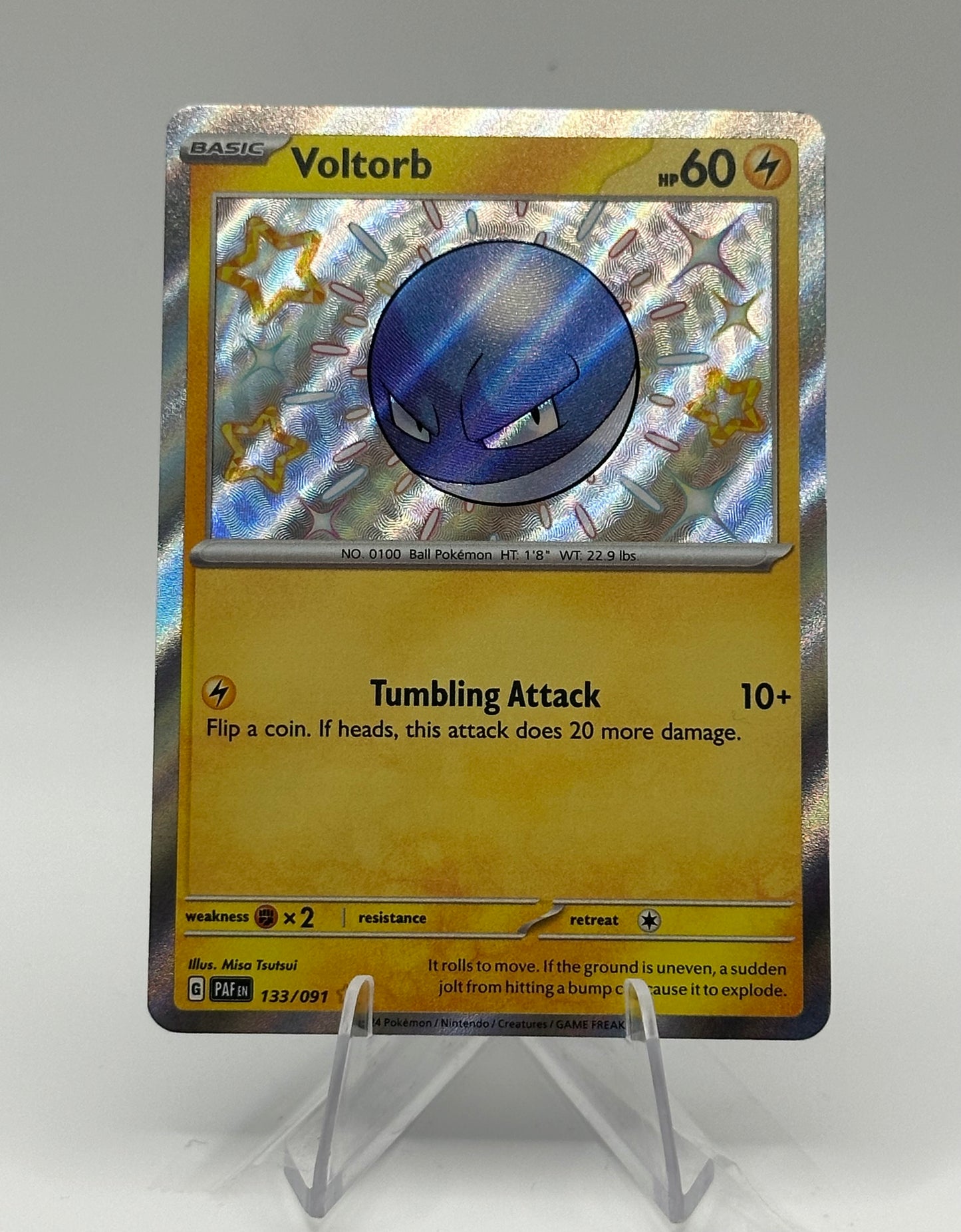 Paldean Fates- Voltorb- 133/091