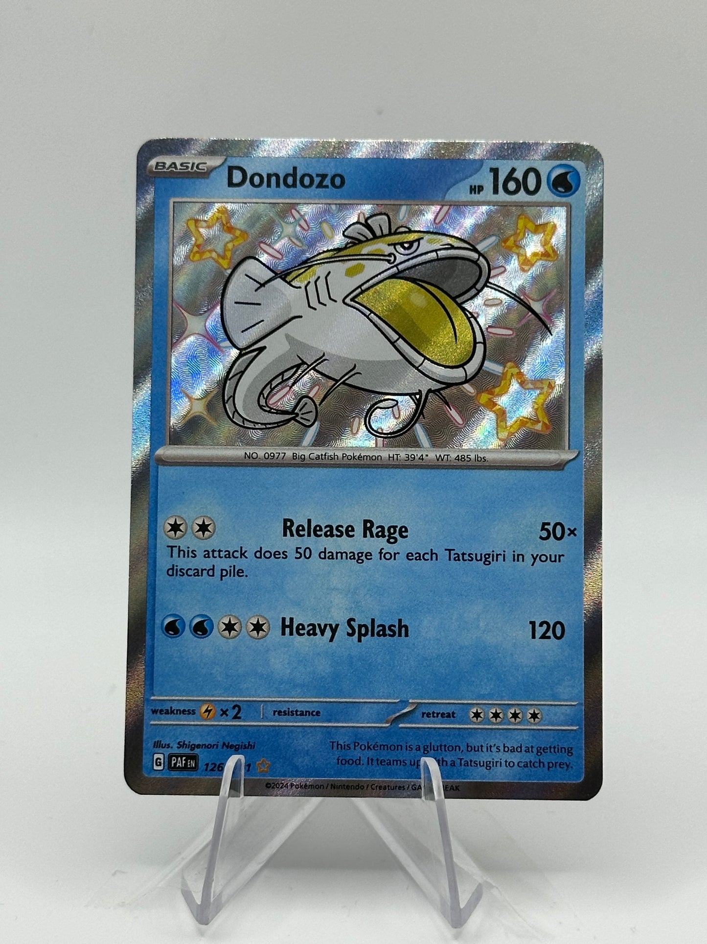 Paldean Fates- Dondozo- 126/091