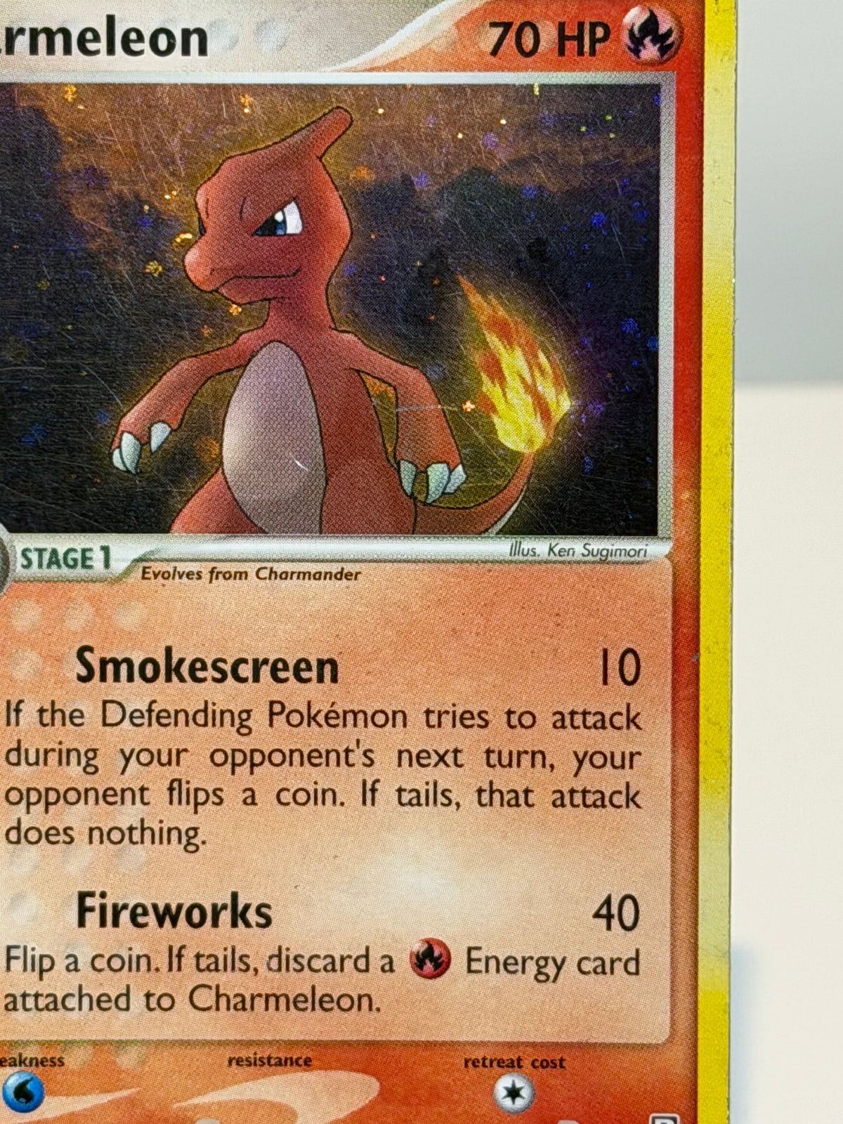 Team Rocket Returns - Charmeleon (Heavily Played Swirl)- 110/109