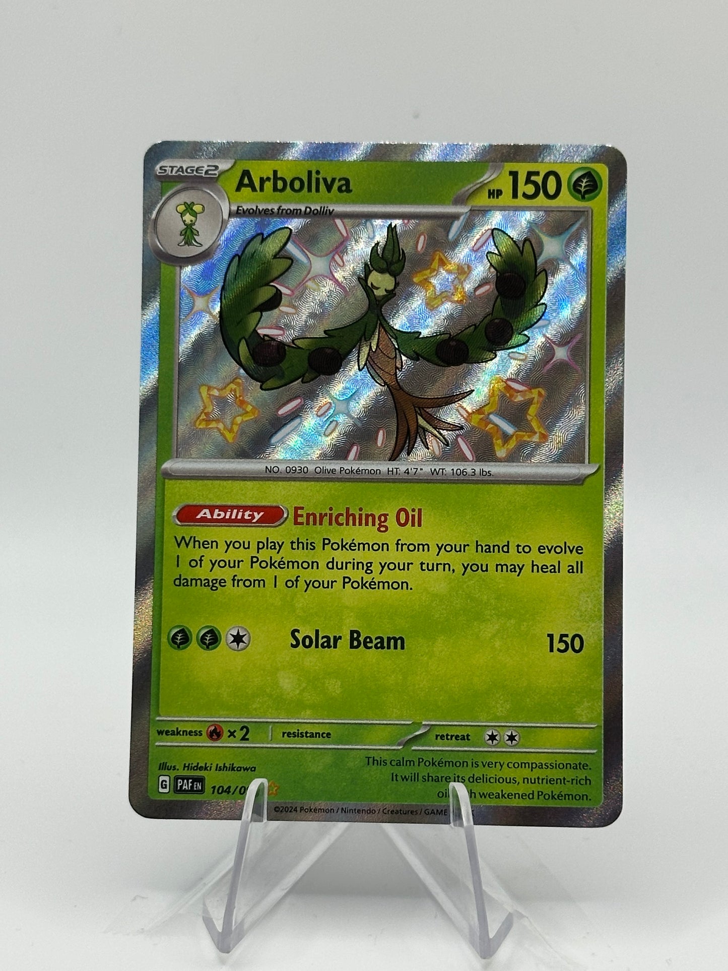 Paldean Fates- Arboliva- 104/091