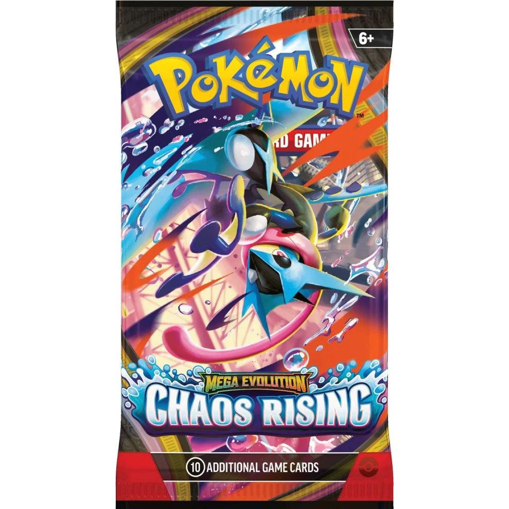 LIVE BREAK! Mega Evolution: Chaos Rising Booster Pack