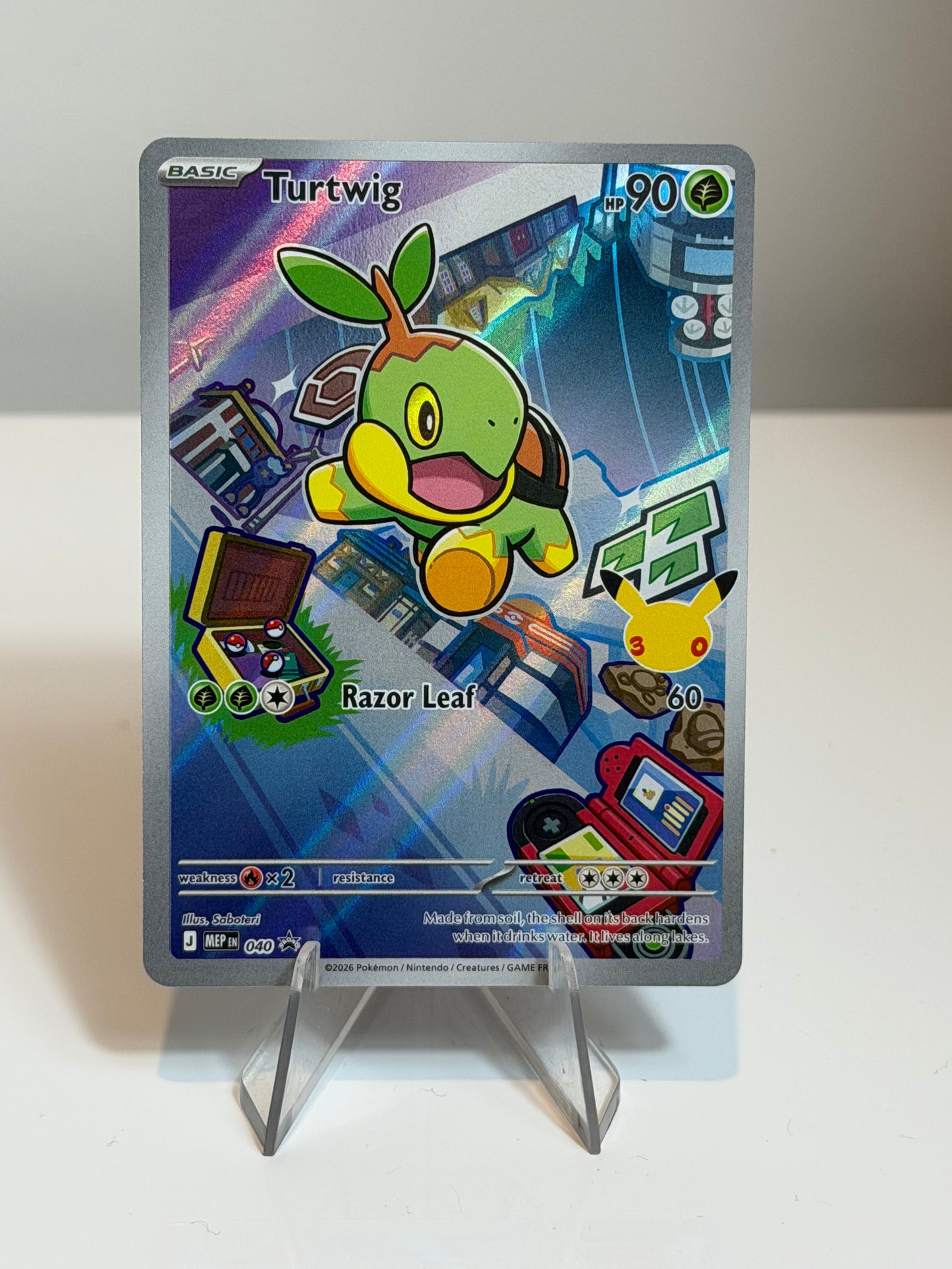 Black Star Promo - First Partners Turtwig- MEP040