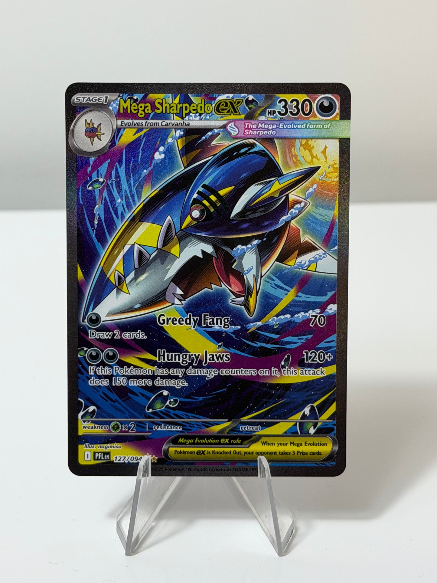 Phantasmal Flames- Mega Shapedo Ex   - 127/094