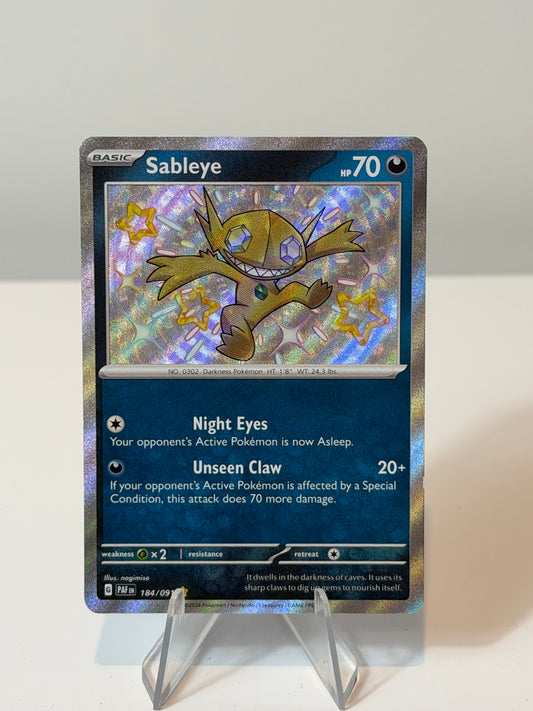 Paldean Fates- Sableye- 184/091