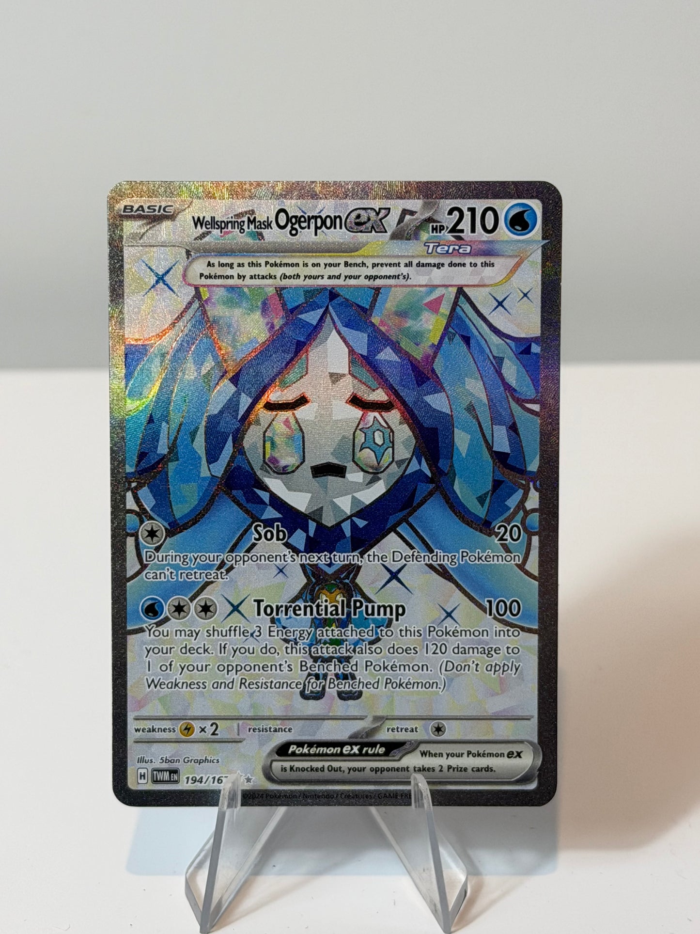 Twilight Masquerade - Wellspring Mask Ogerpon Ex - 194/167