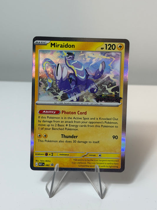 Black Star Promo -Miraidon (Stamped)- MEP082