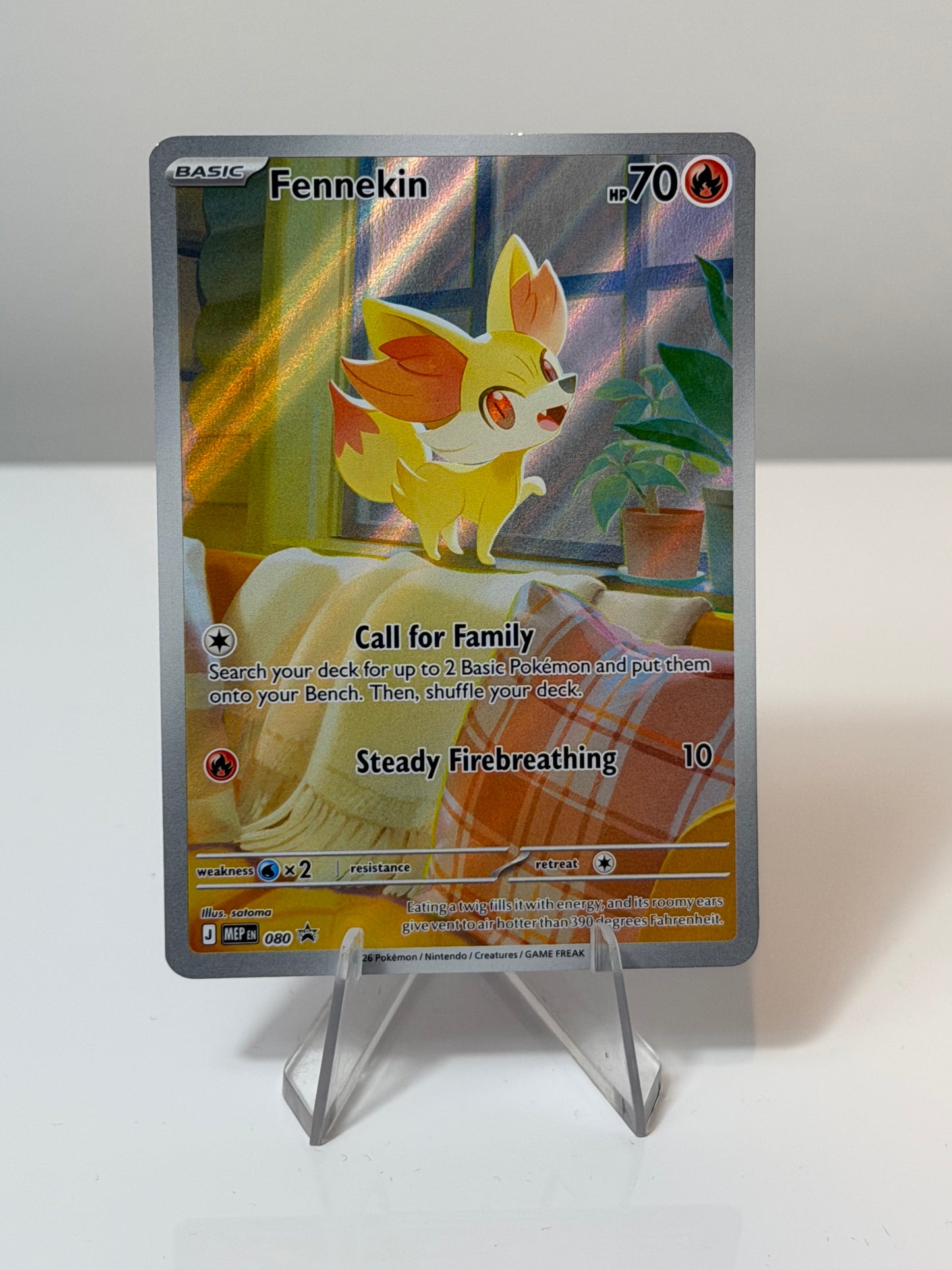 Black Star Promo - Fennekin- MEP080