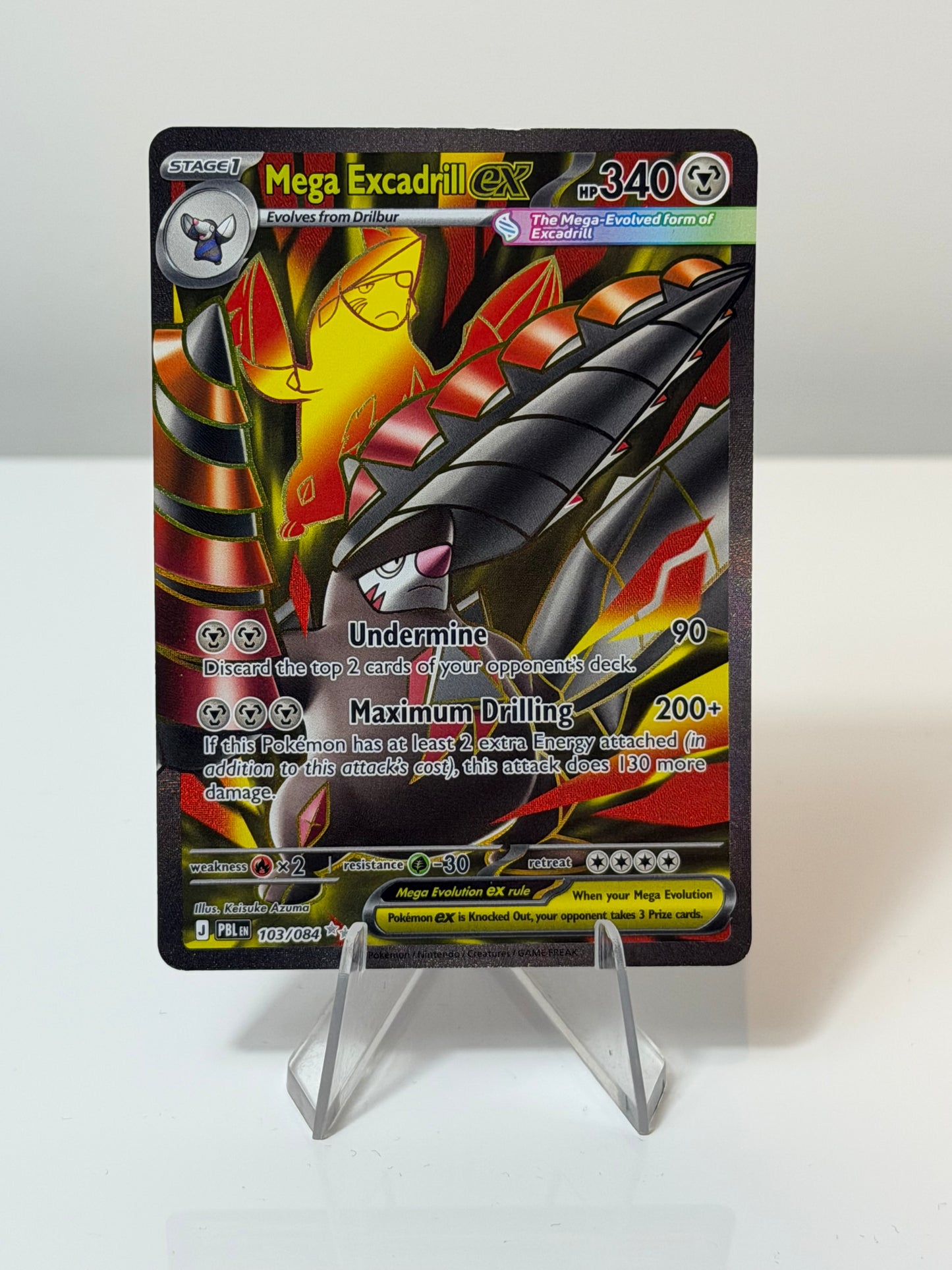 Pitch Black - Mega Excadrill Ex- 103/084