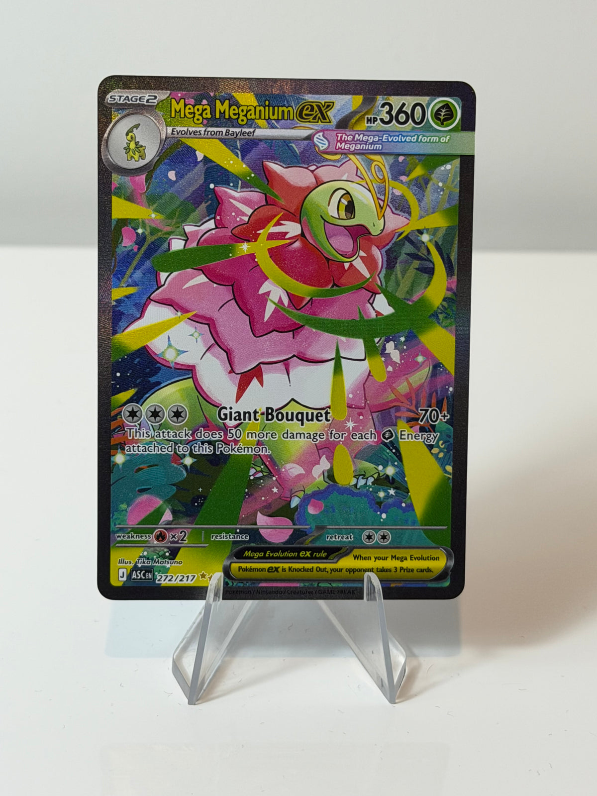 Ascended Heroes- Mega Meganium Ex- 272/217