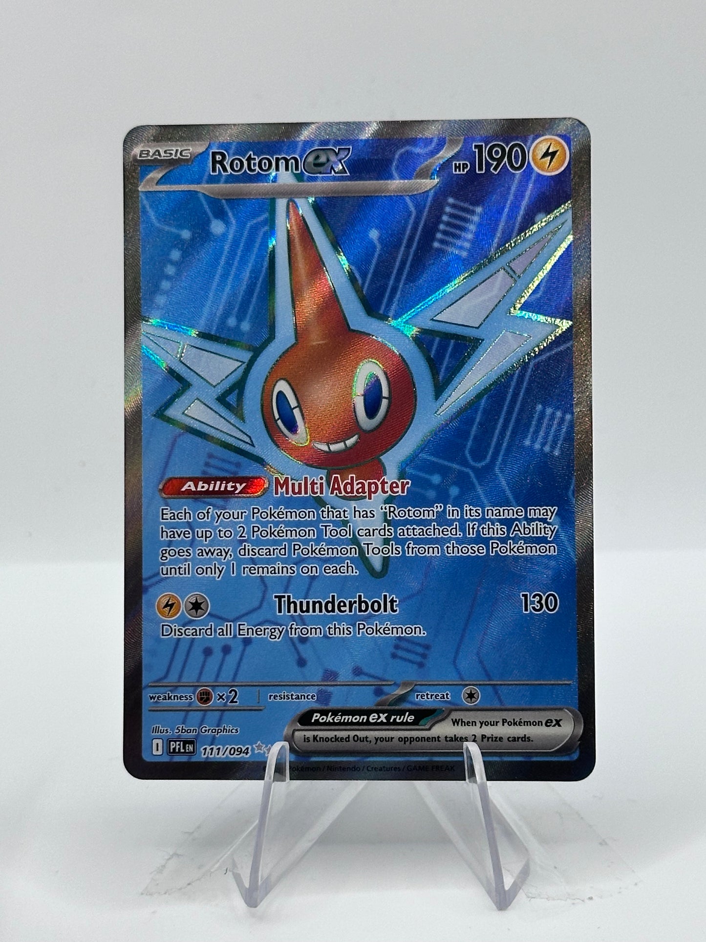 Phantasmal Flames- Rotom Ex -111/094