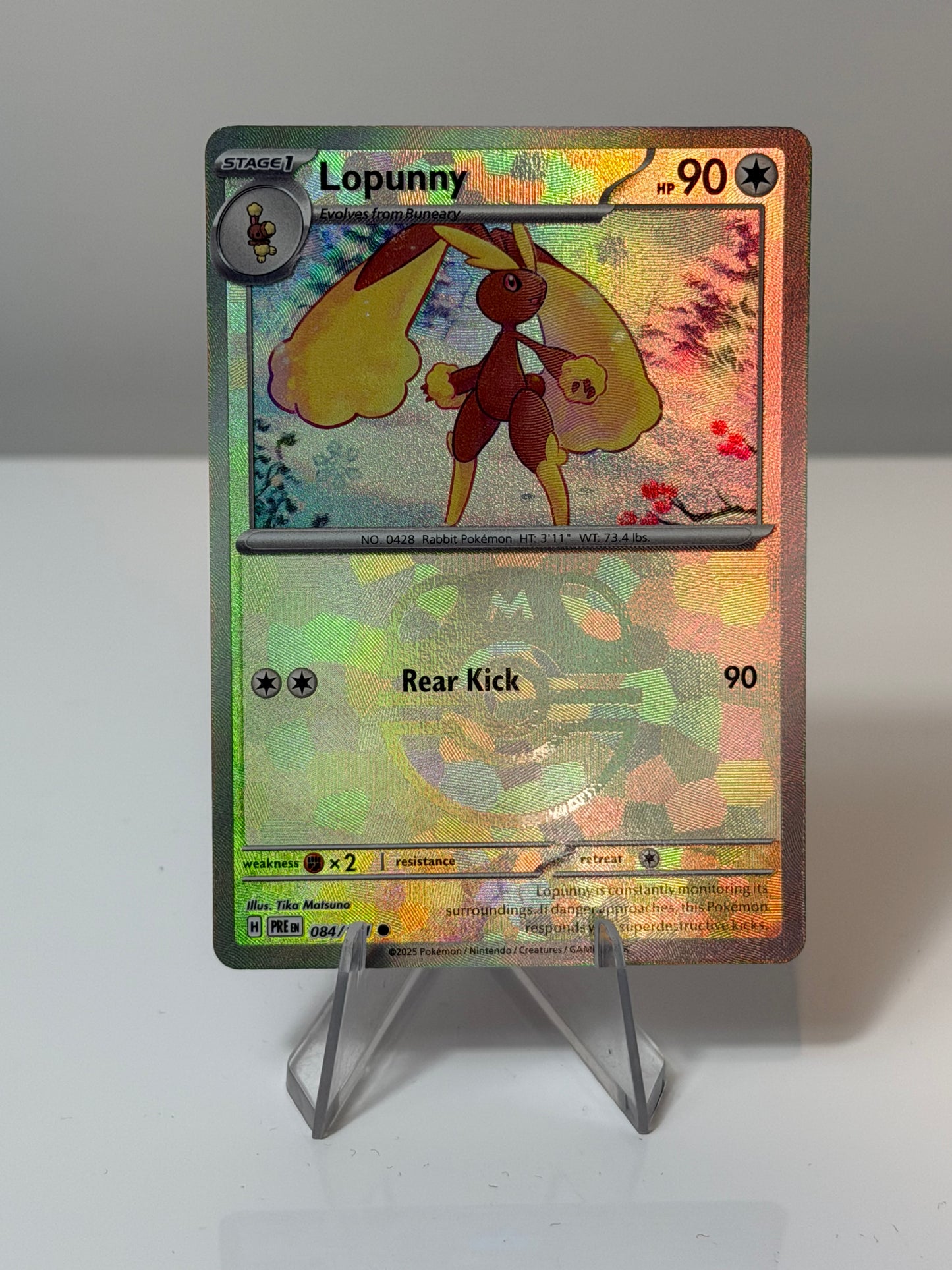 Prismatic Evolutions - Lopunny (Masterball)- 084/131