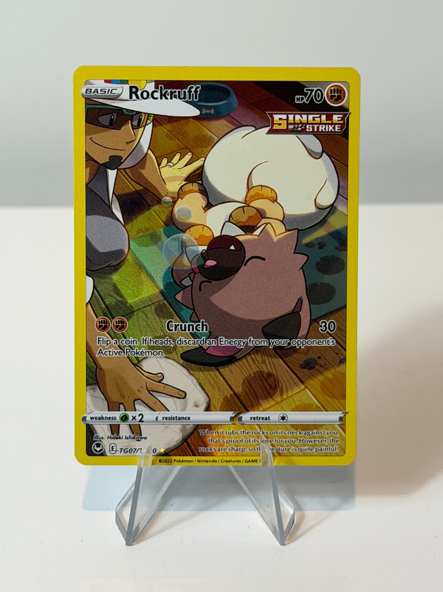 Silver Tempest- Rockruff - TG07/TG30