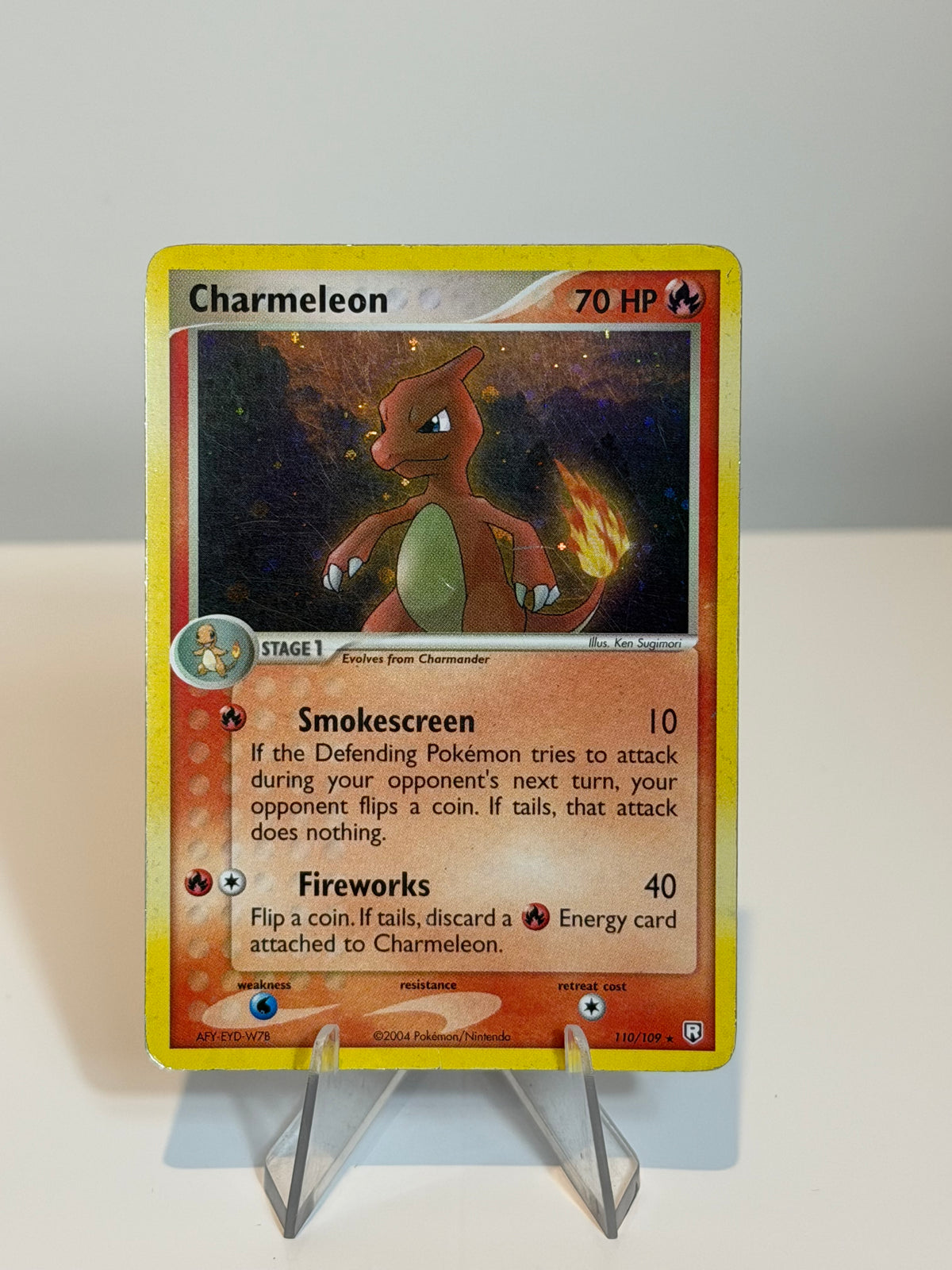 Team Rocket Returns - Charmeleon (Heavily Played Swirl)- 110/109