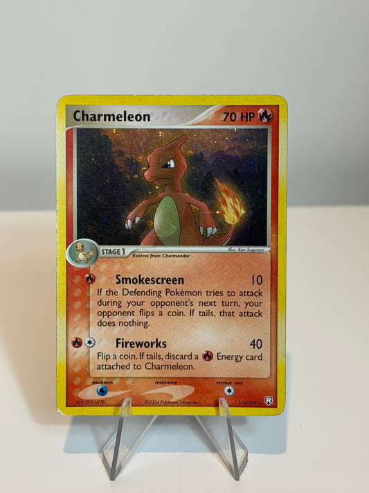Team Rocket Returns - Charmeleon (Heavily Played Swirl)- 110/109