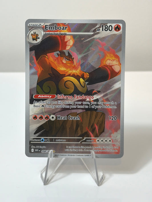 White Flare (English)- Emboar- 098/086