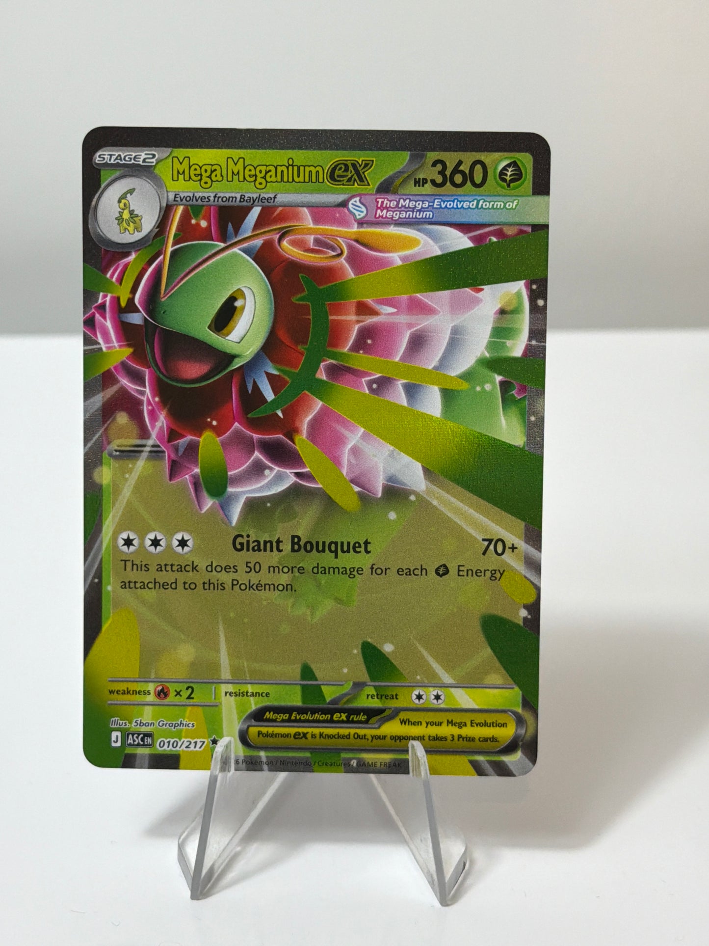 Ascended Heroes - Mega Meganium Ex- 010/217