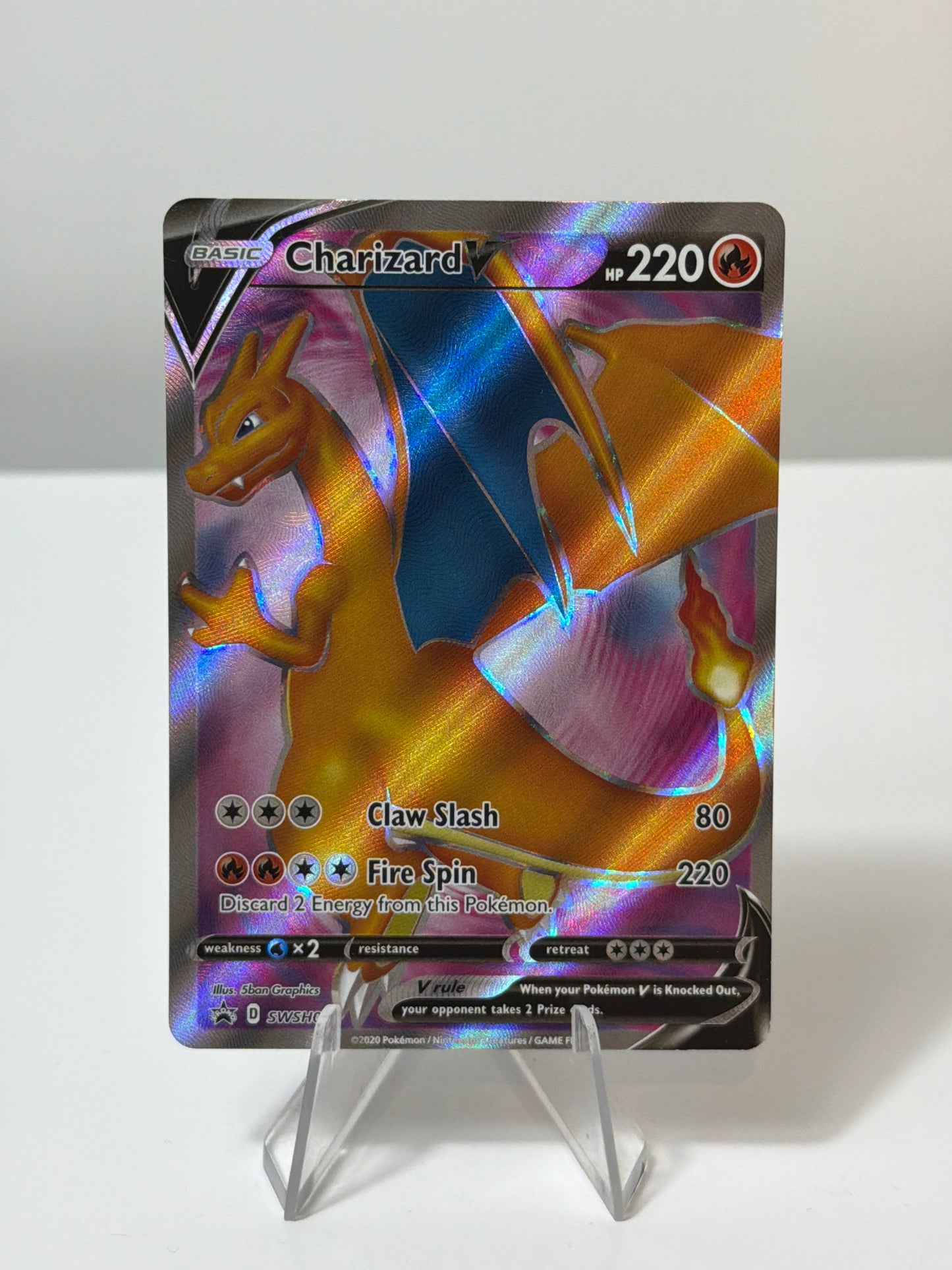 Black Star Promo - Charizard V -SWSH050