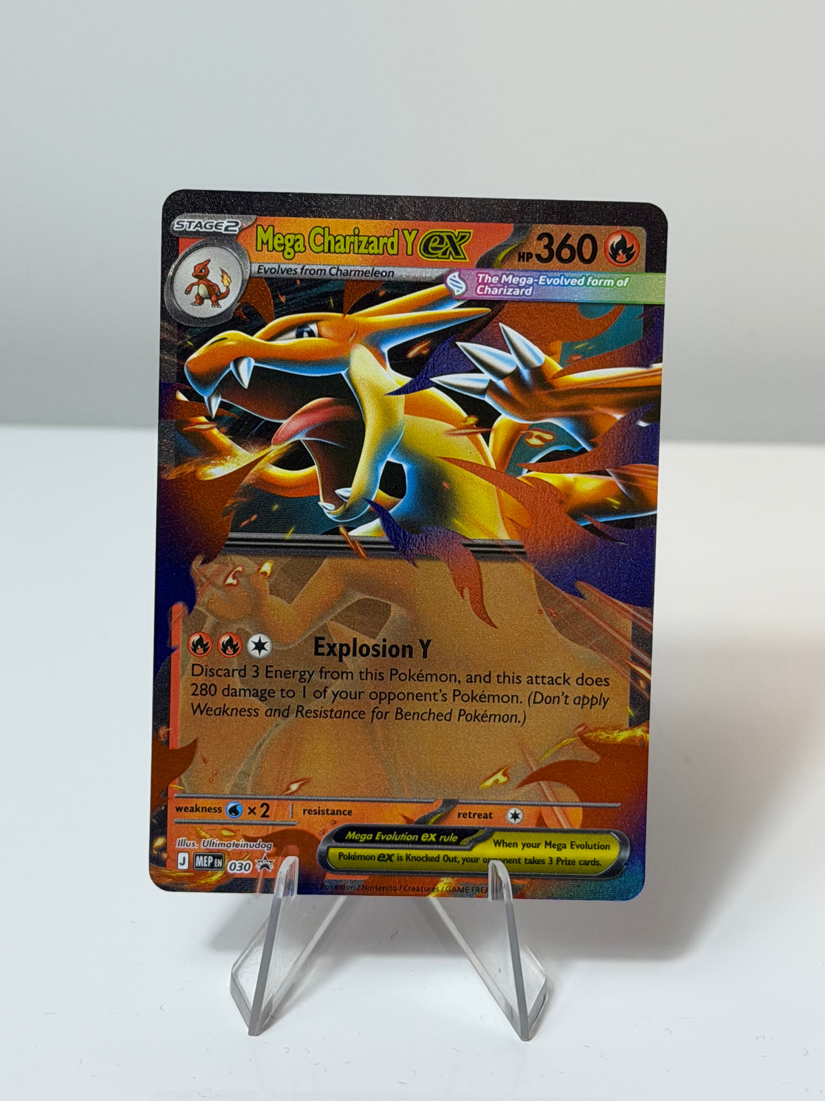 Black Star Promo - Mega Charizard Ex - MEP030