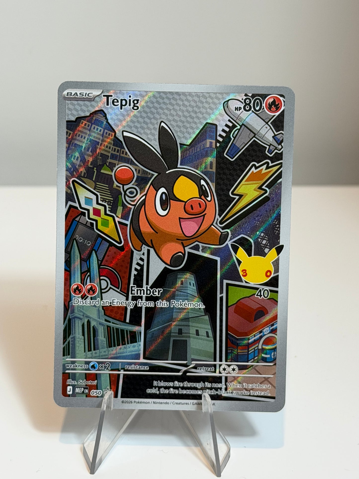 Black Star Promo - First Partners Tepig- MEP050