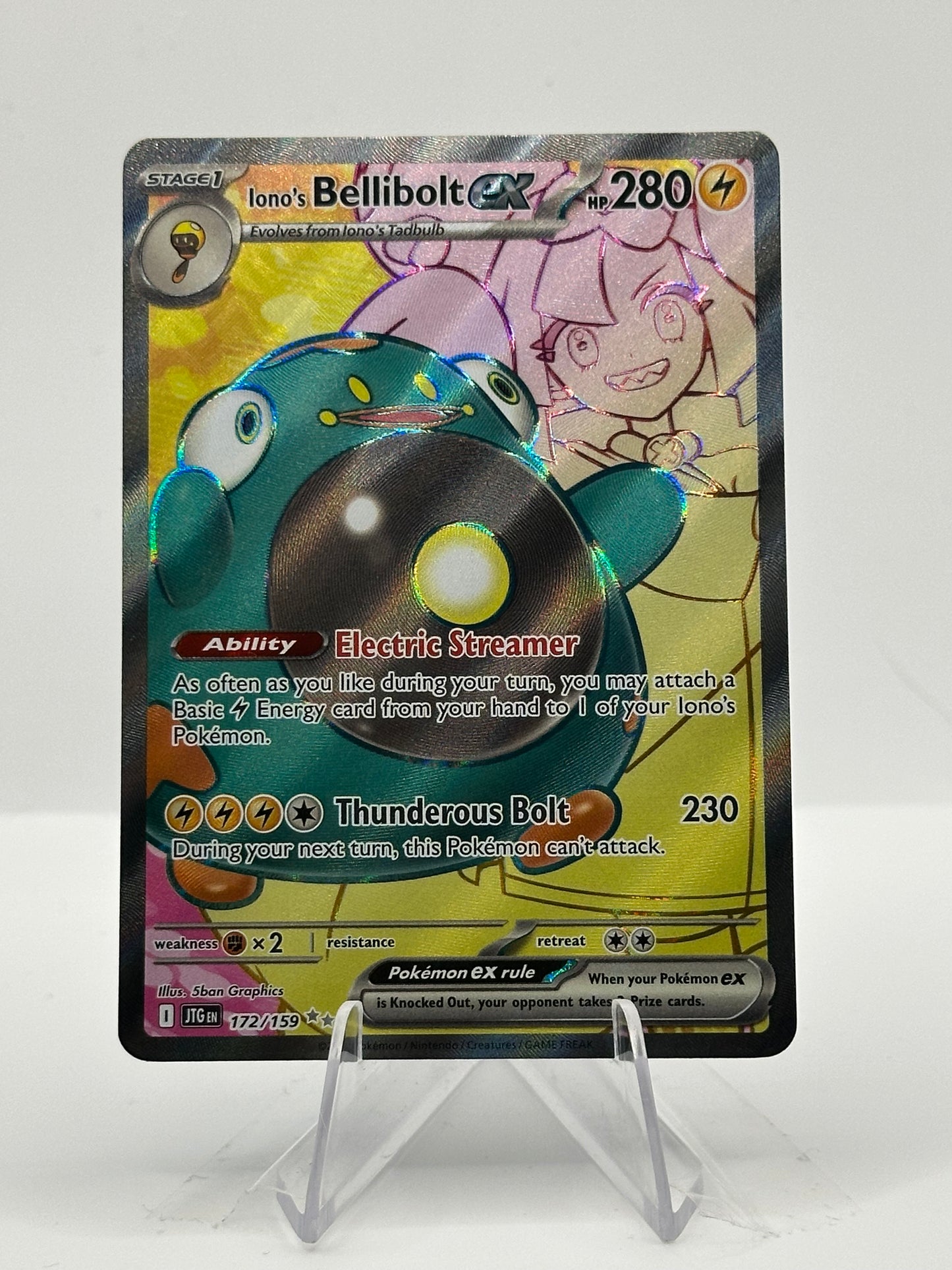 Journey Together- Iono's Bellibolt ex- 172/159