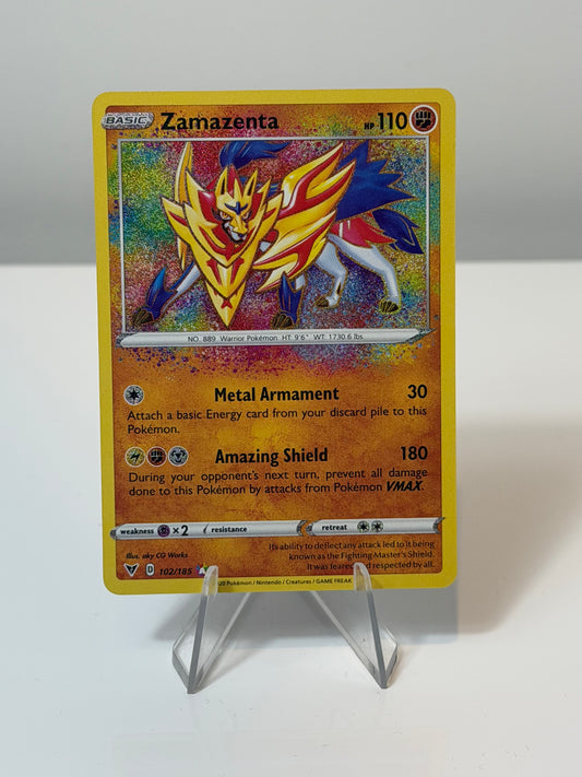 Vivid Voltage- Zamazenta- 102/185