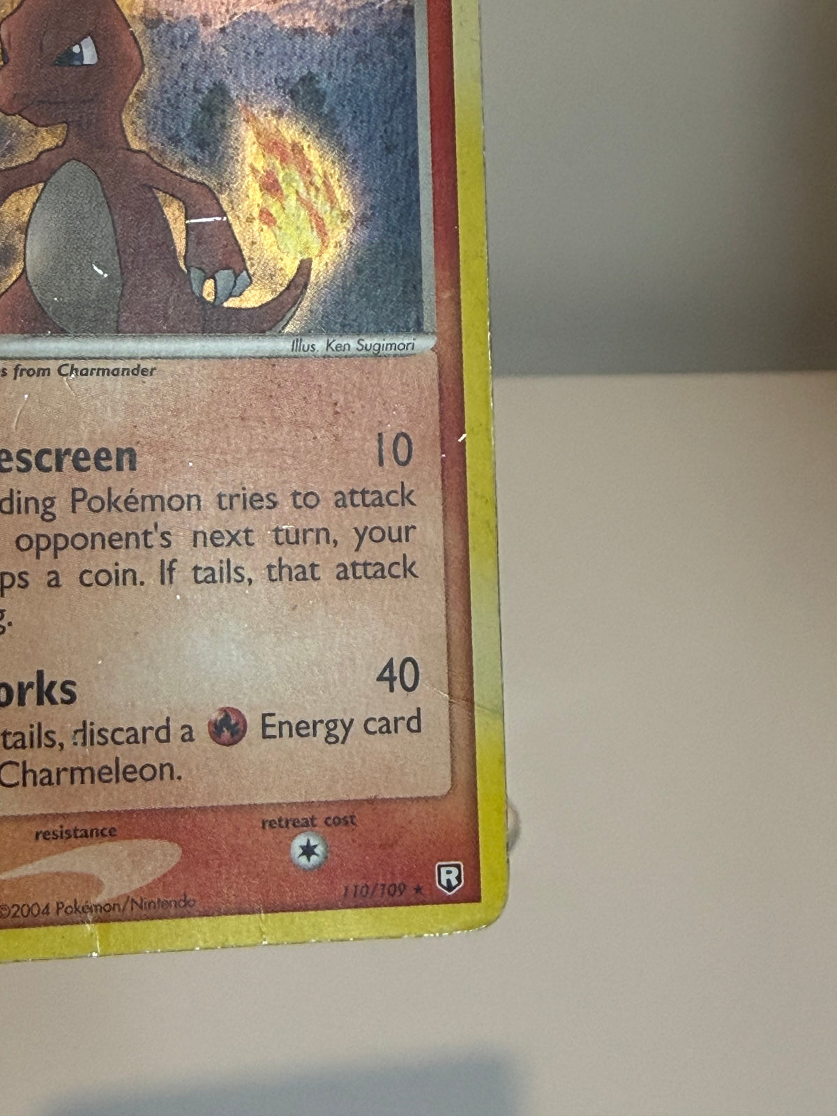 Team Rocket Returns - Charmeleon (Heavily Played Swirl)- 110/109