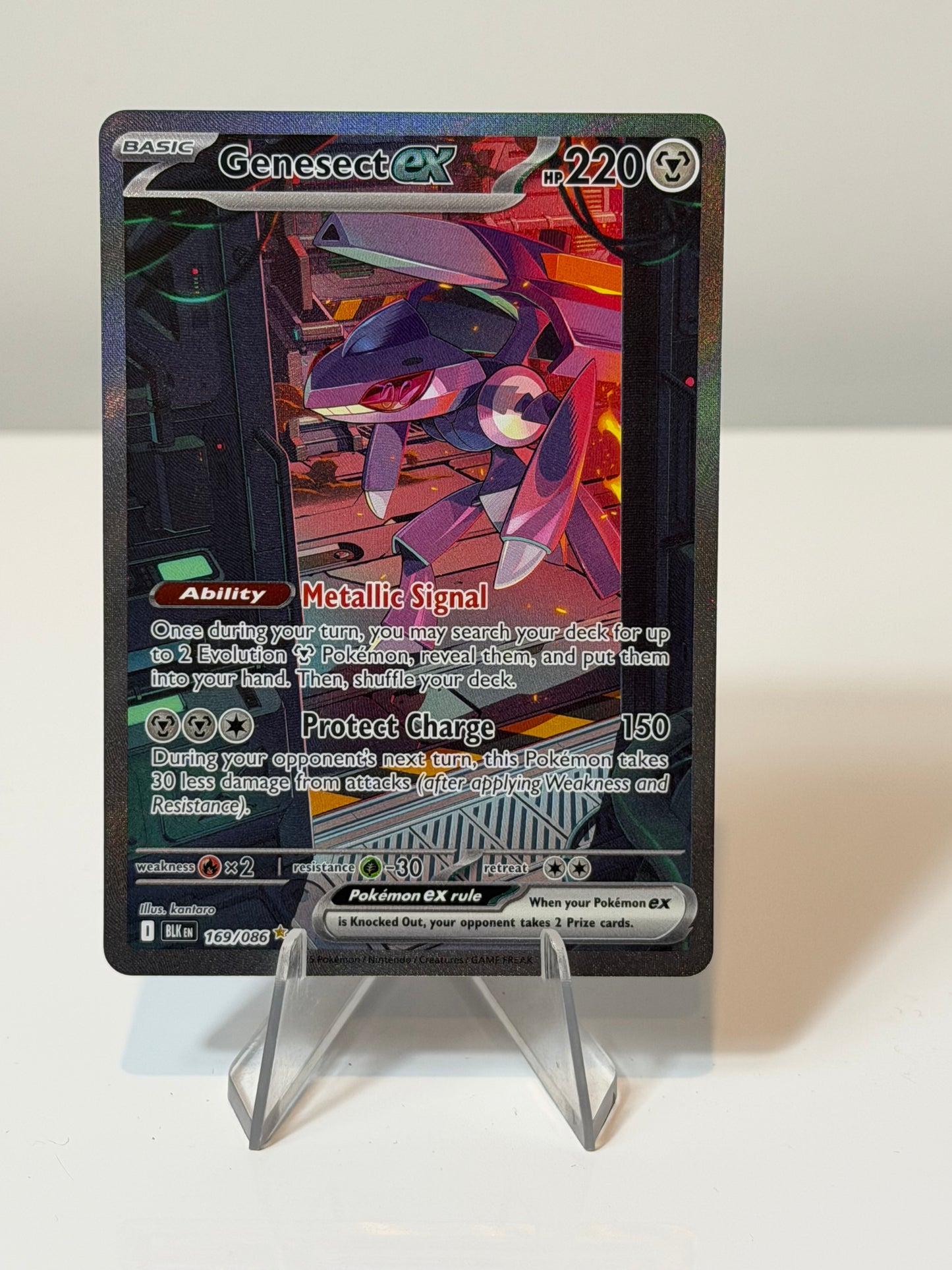 Black Bolt (English)- Genesect Ex- 169/082